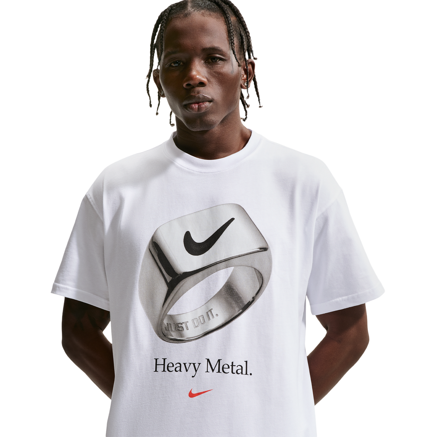 Nike NSW SS Max 90 Tee Hm - Men's - White