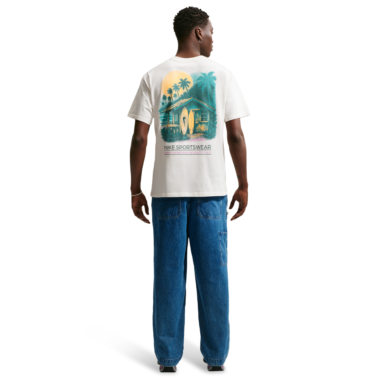 Nike NSW SS Max 90 Tee Jlc - Men's - Sail