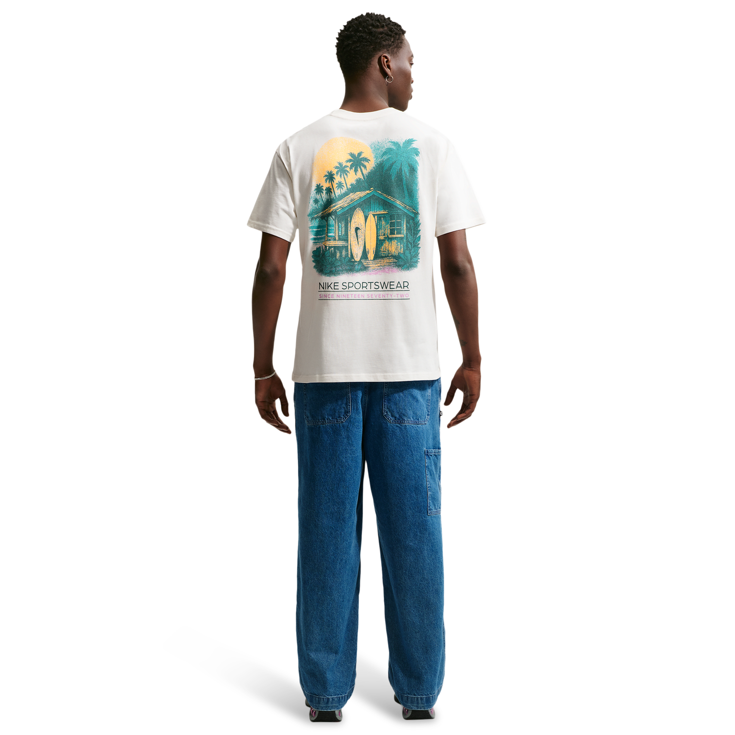 Nike NSW SS Max 90 Tee Jlc - Men's - Sail