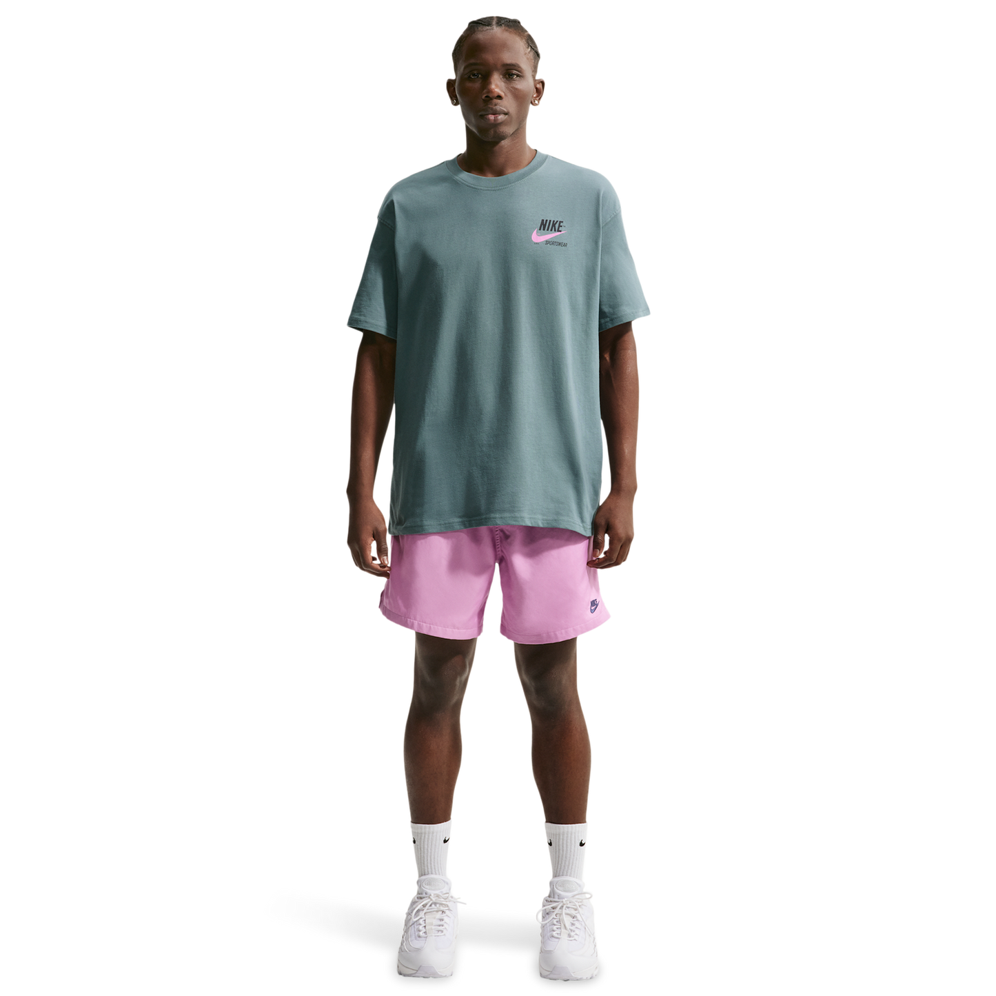 Nike NSW SS Max 90 Tee Jlc - Men's - Mineral Slate