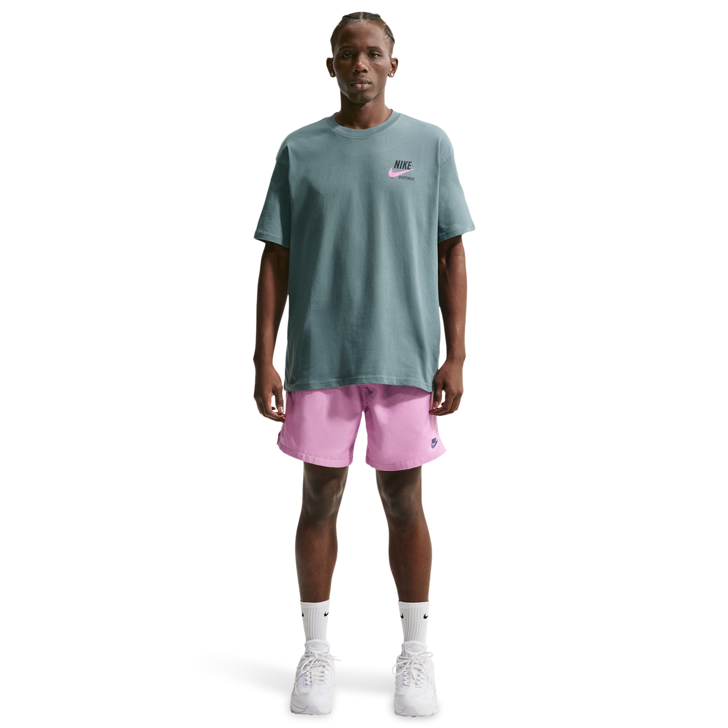 Nike NSW SS Max 90 Tee Jlc - Men's - Mineral Slate