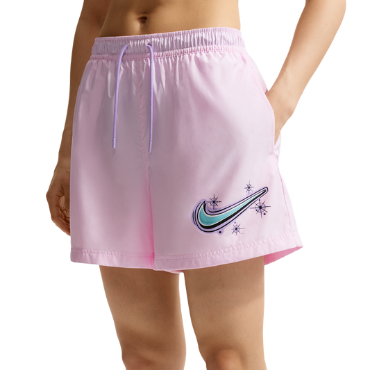 Nike NSW MR Essential Woven Short - Women's - Pink Foam