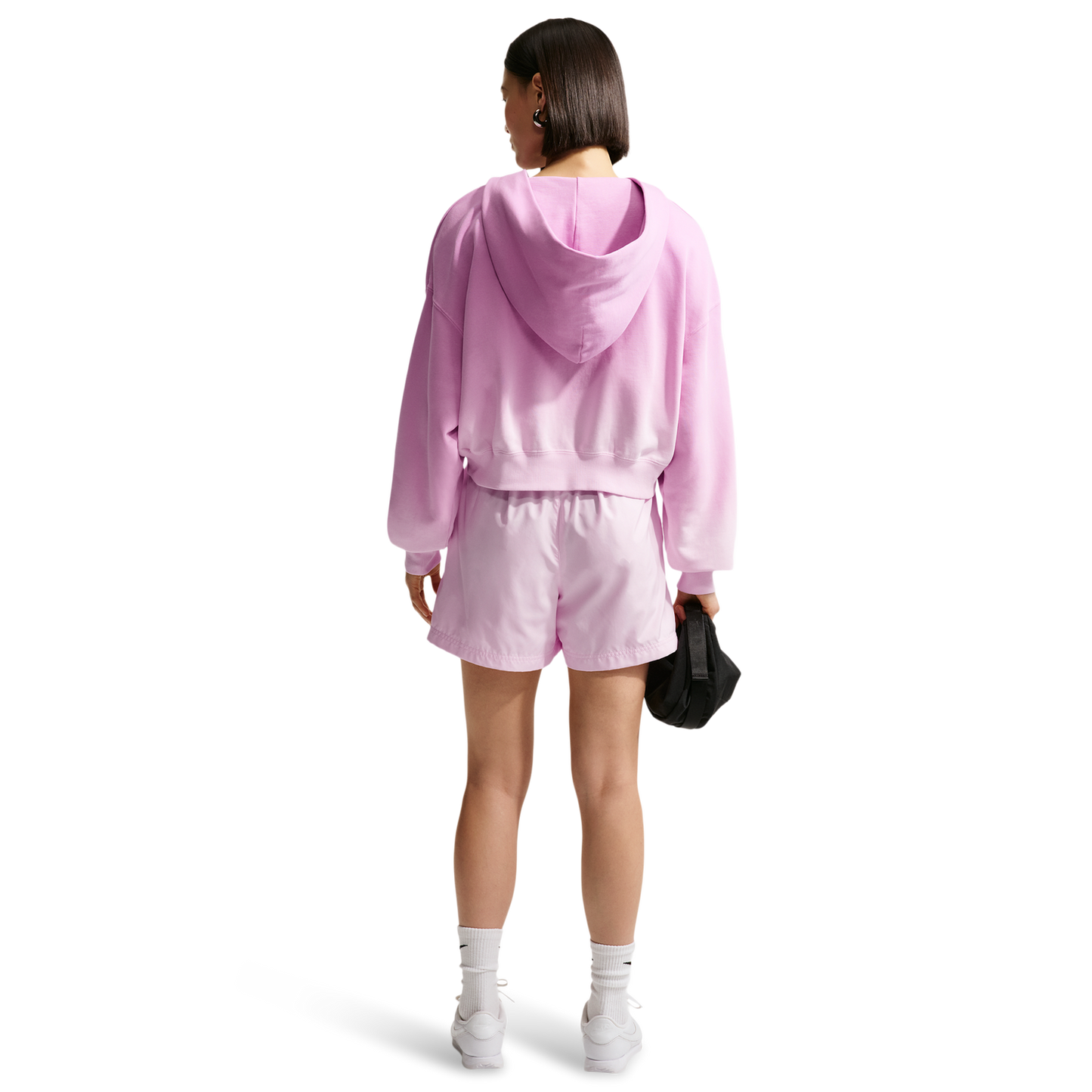 Nike NSW MR Essential Woven Short - Women's - Pink Foam