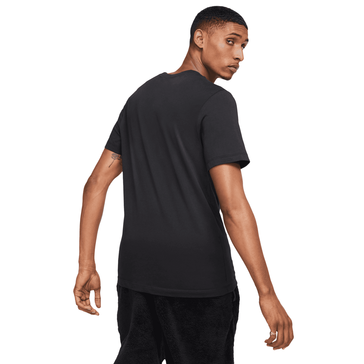 Nike NSW Club Short Sleeve T-Shirt - Men's - Black/White