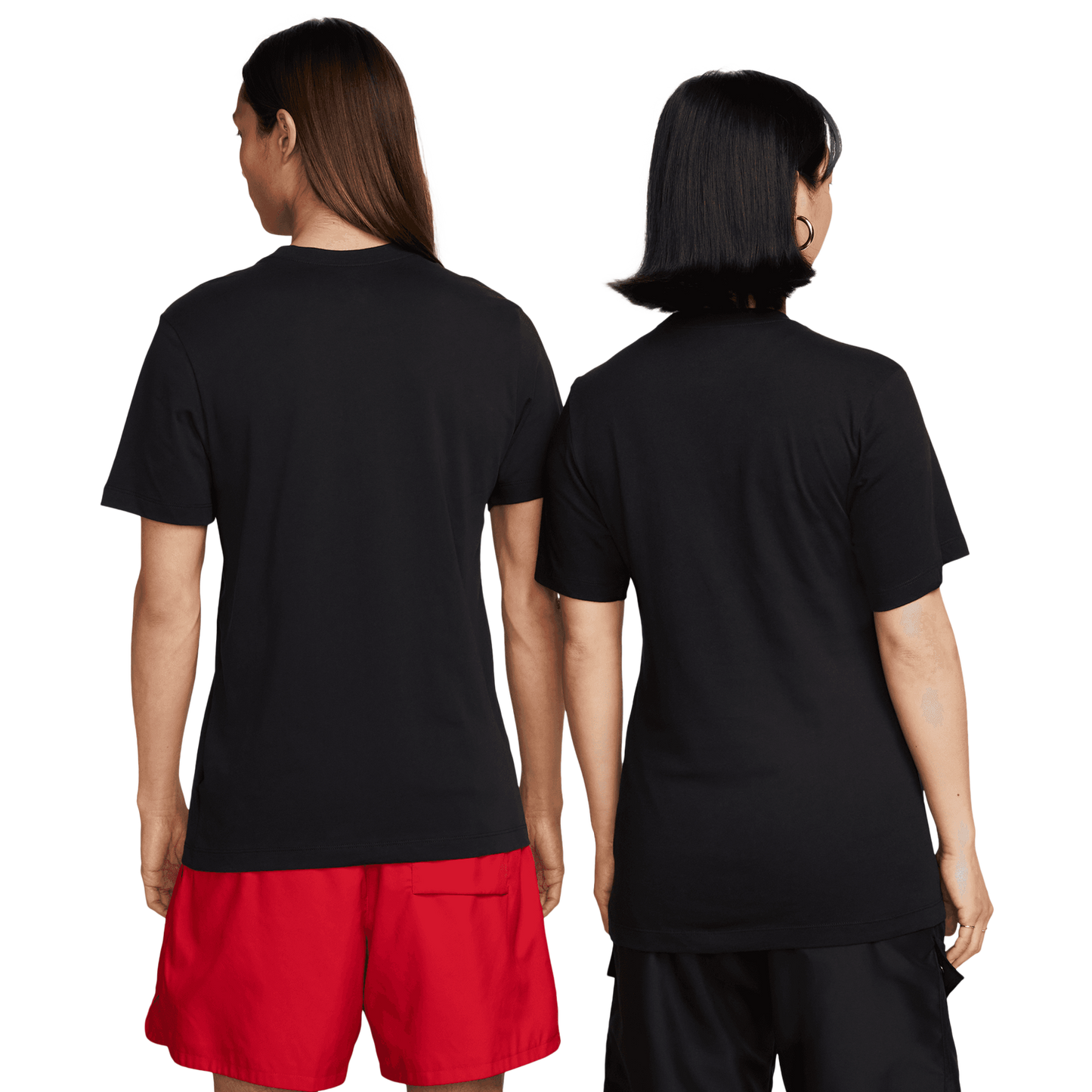 Nike NSW Club Short Sleeve T-Shirt - Men's - Black/White