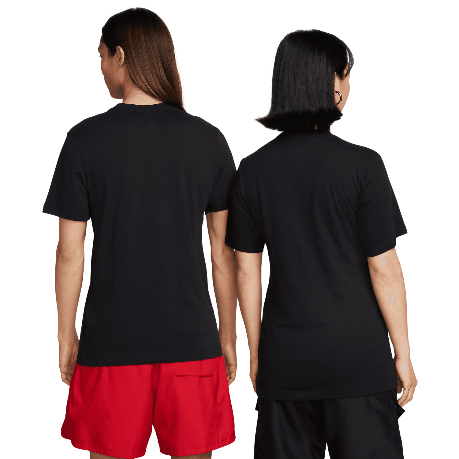 Nike NSW Club Short Sleeve T-Shirt - Men's - Black/White