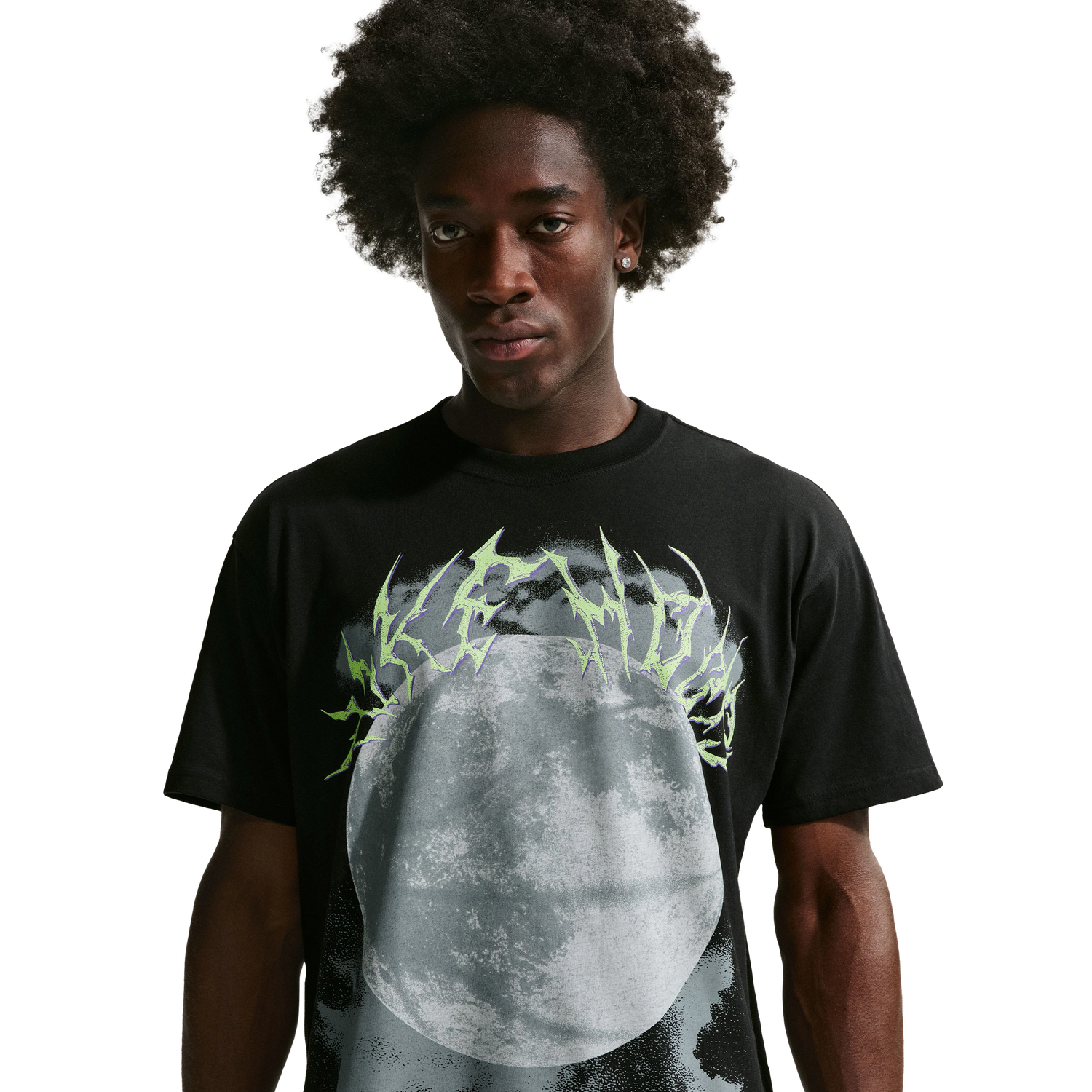 Nike LSE Hours T-Shirt - Men's - Black/Barely Volt
