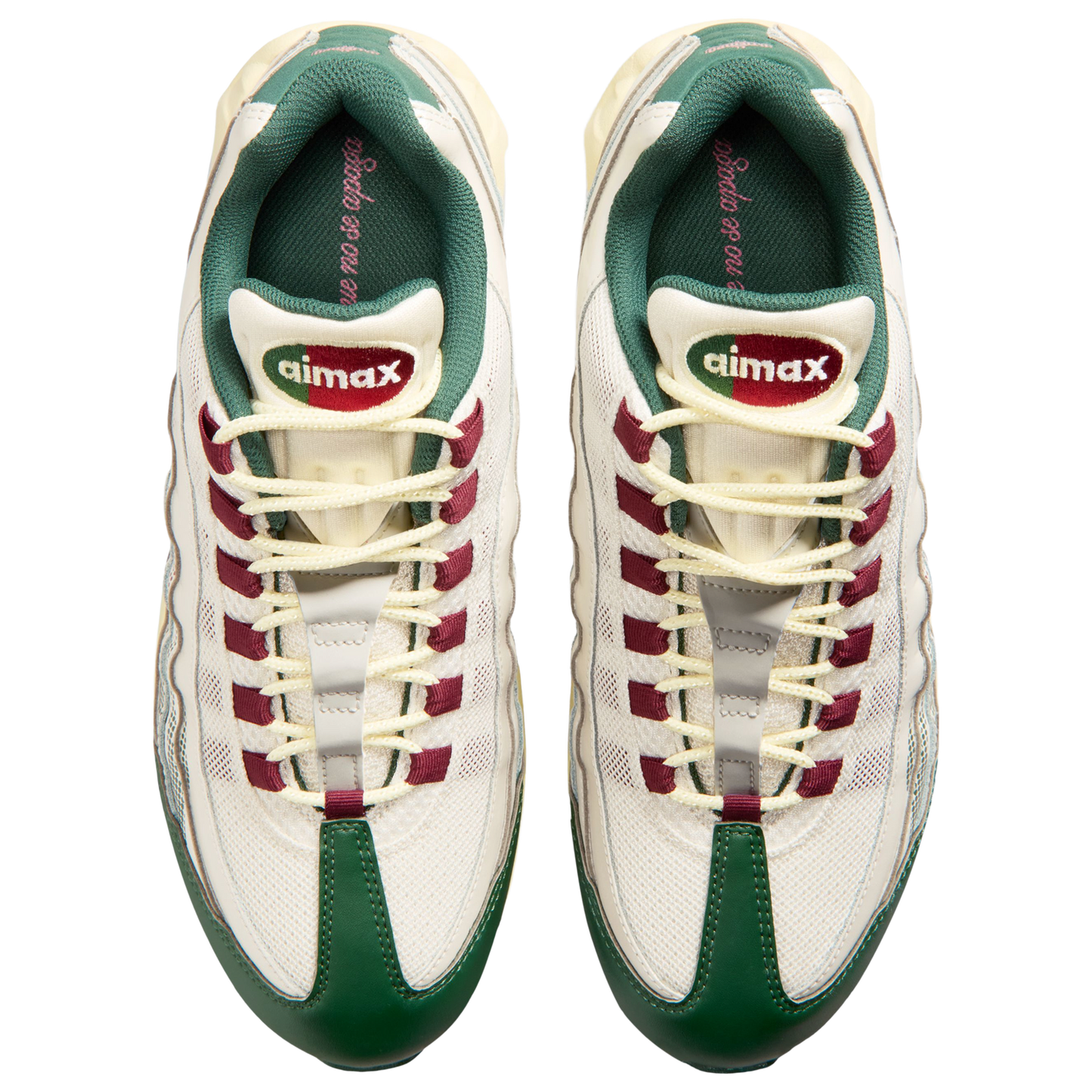 Nike Air Max 95 OG - Men's - Phantom/Team Red/Fir