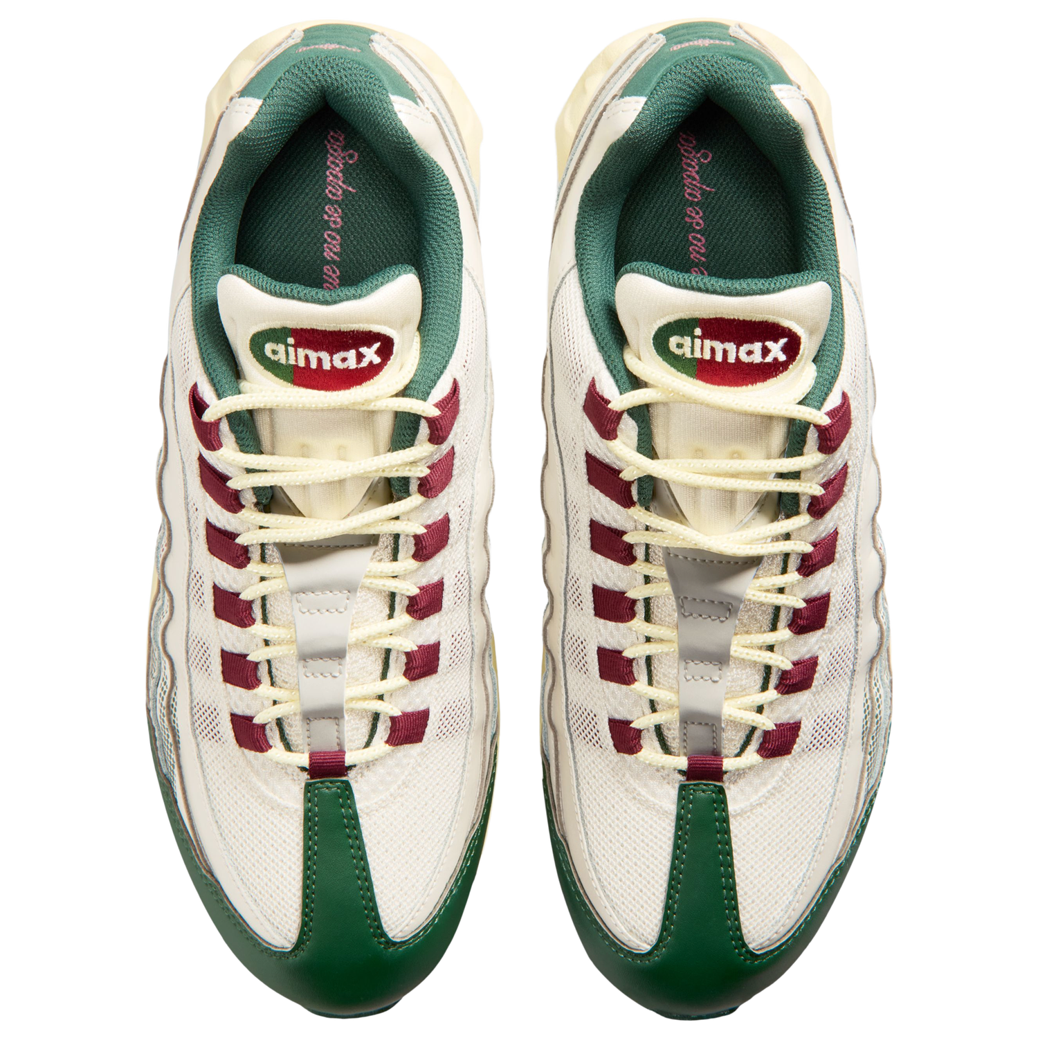 Nike Air Max 95 OG - Men's - Phantom/Team Red/Fir