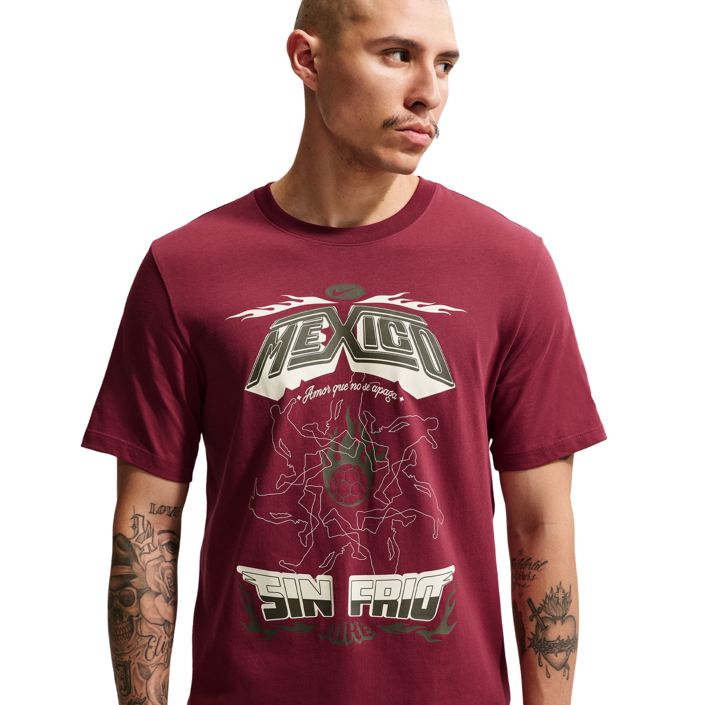 Nike Football NSW T-Shirt - Men's - White/Team Red