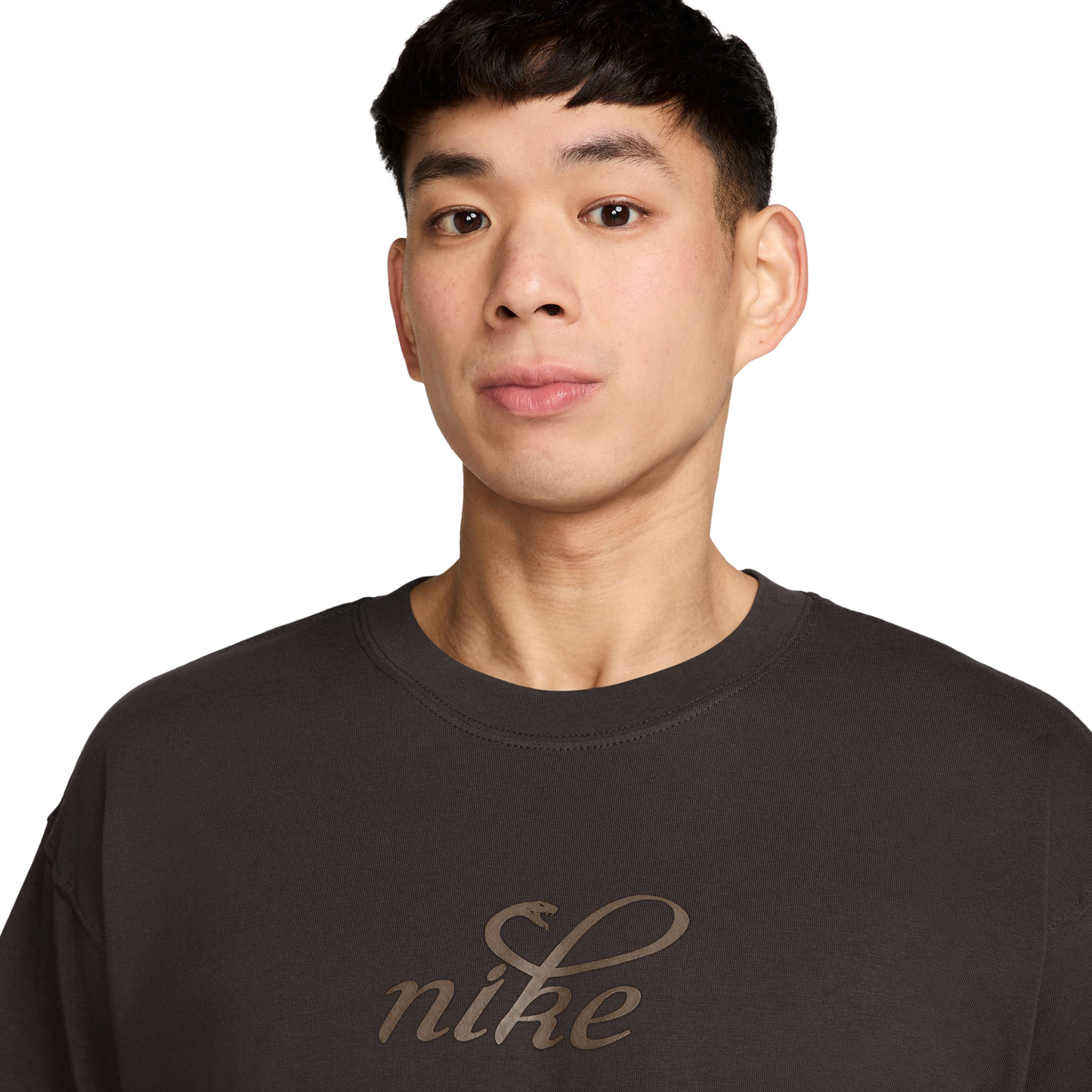Nike NSW Loose Snakeskin T-Shirt - Men's - Brown/Black
