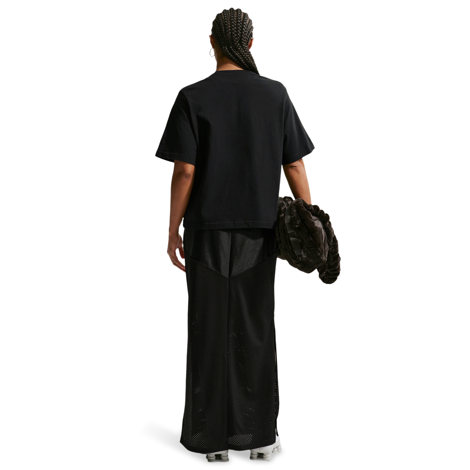 Nike NSW Classic Boxy ST7 Bling T-Shirt - Women's - Black