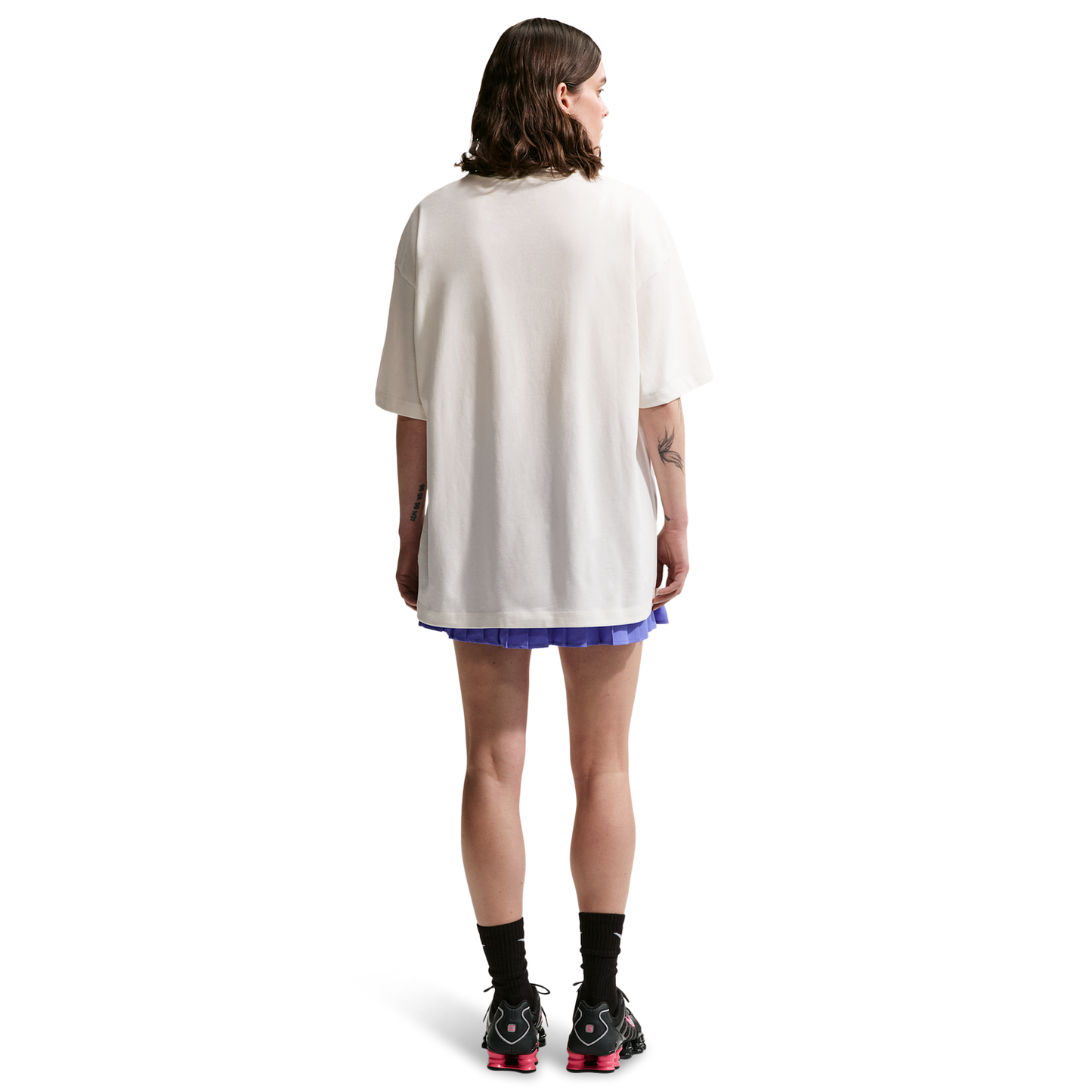 Nike NSW Classic Oversize Tee - Women's - Sail