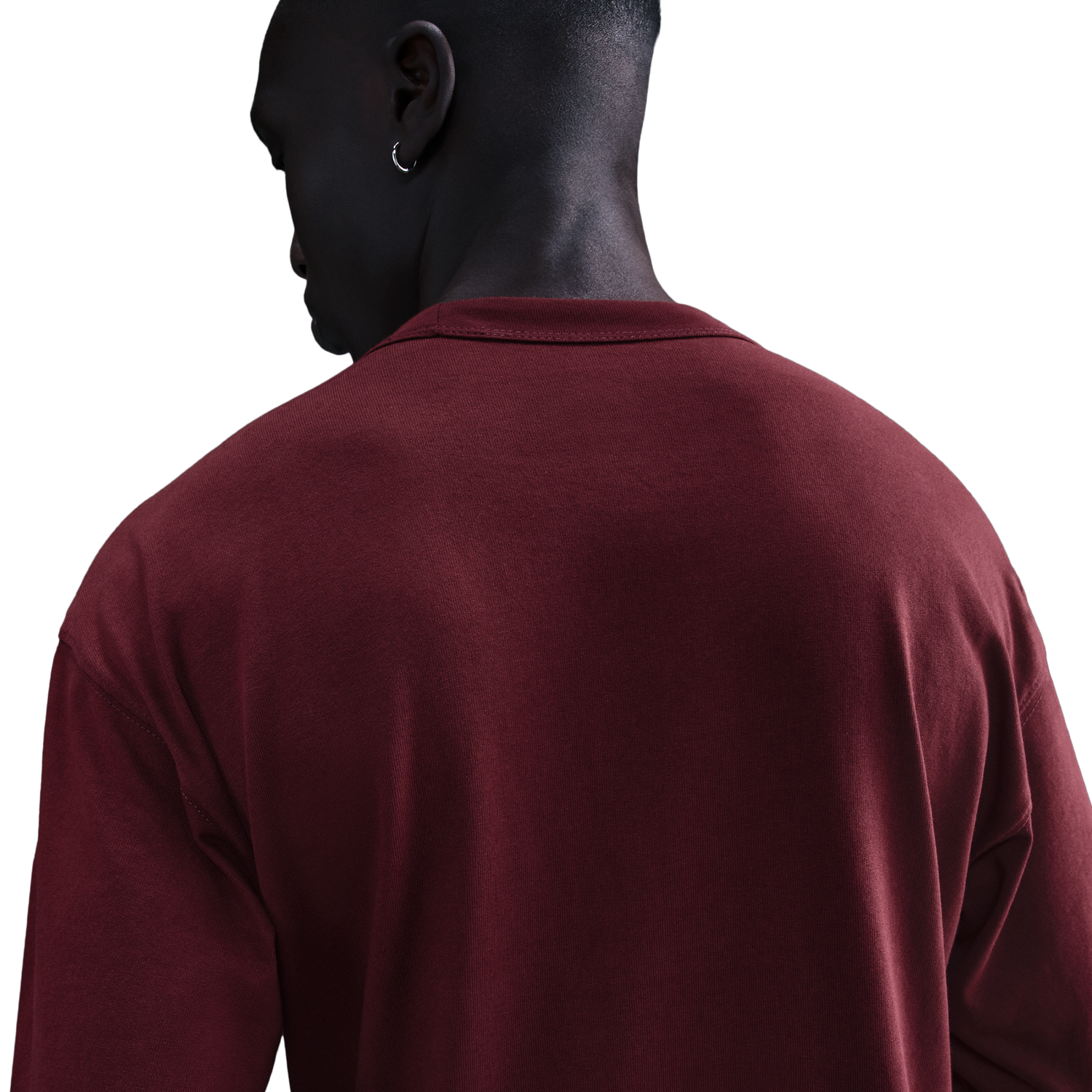 Nike NSW Premium Essential L/S  - Men's - Dark Team Red