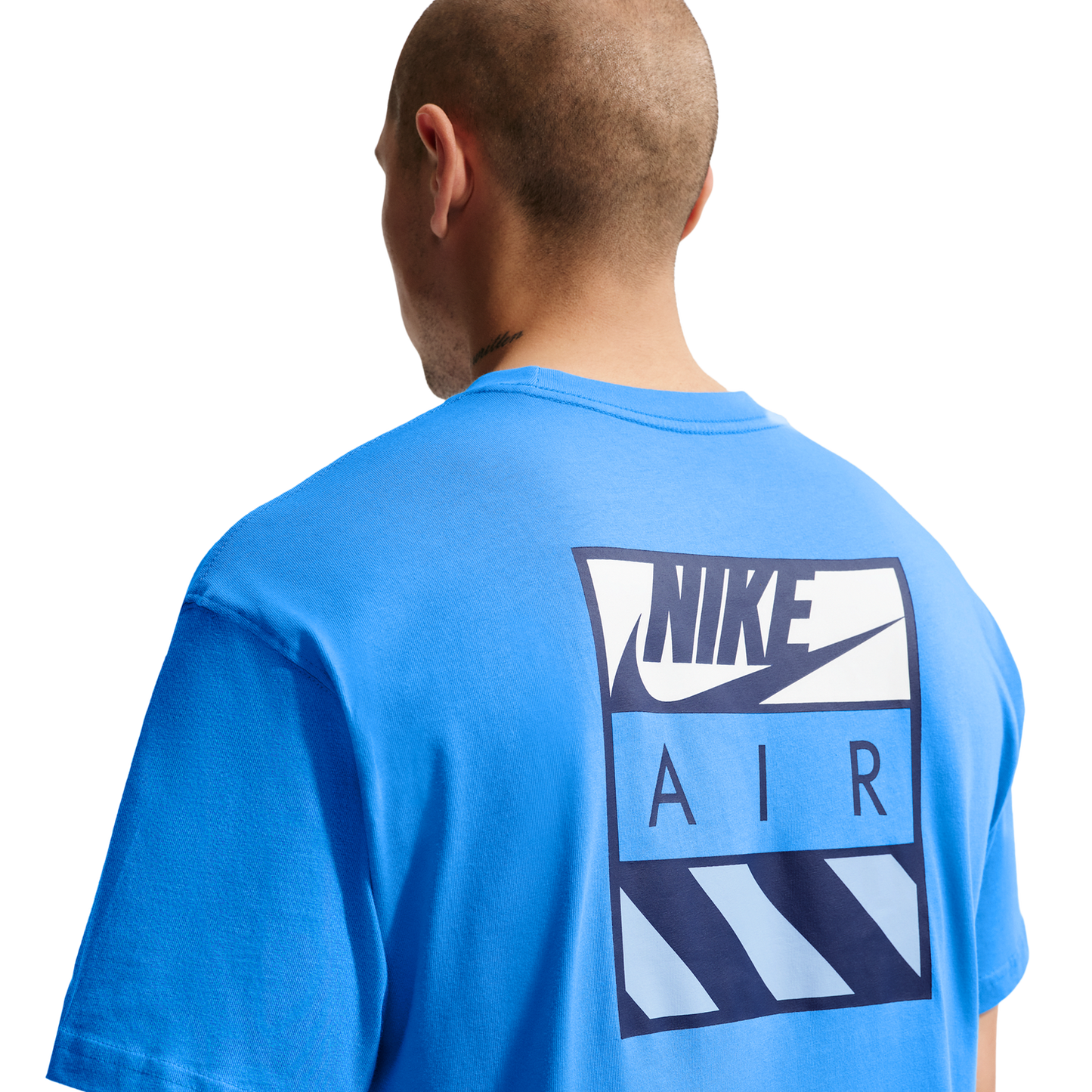 Nike NSW Air Box Loose Tee - Men's - Lt Photo Blue
