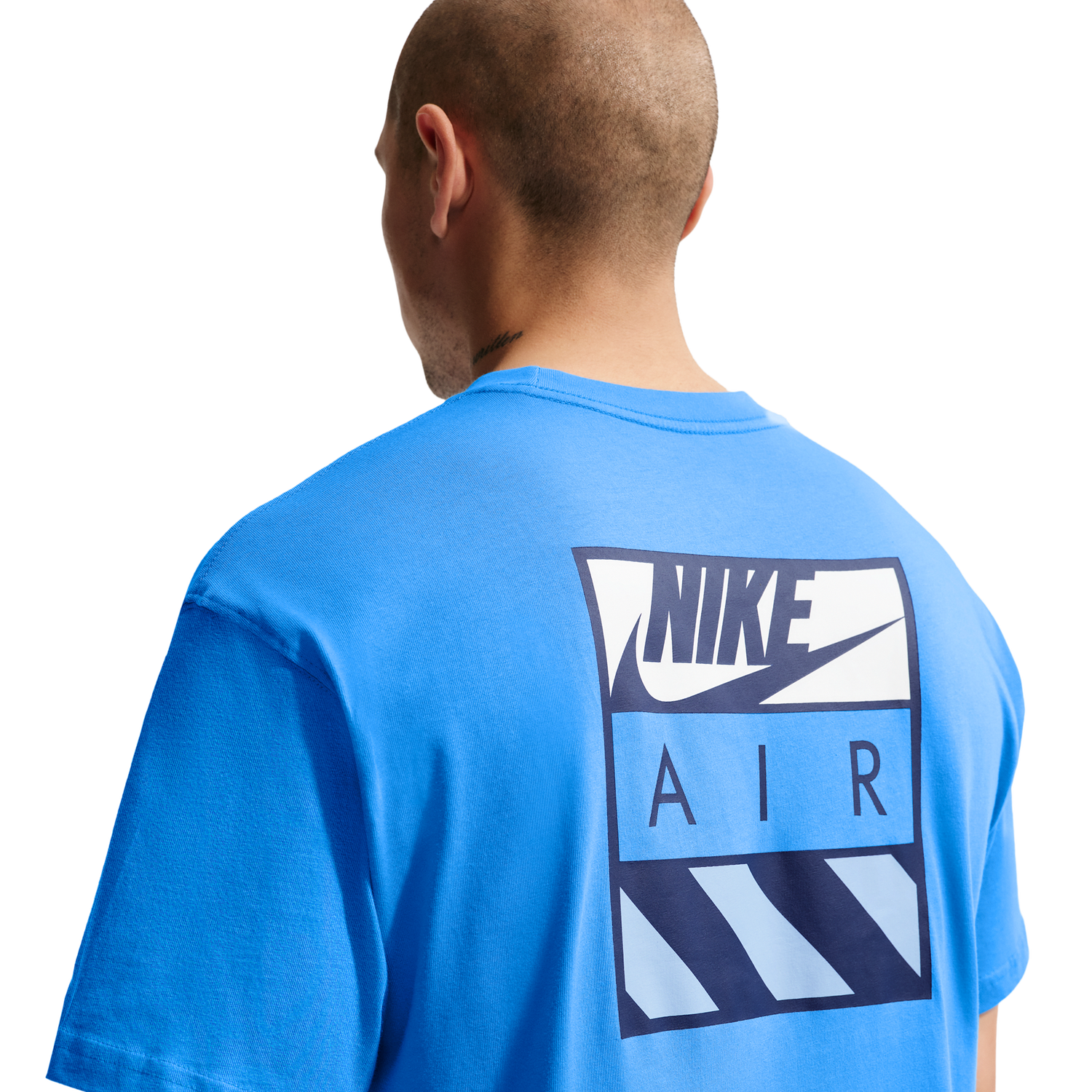 Nike NSW Air Box Loose Tee - Men's - Lt Photo Blue