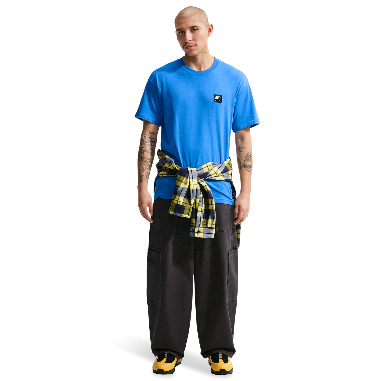 Nike NSW Air Box Loose Tee - Men's - Lt Photo Blue