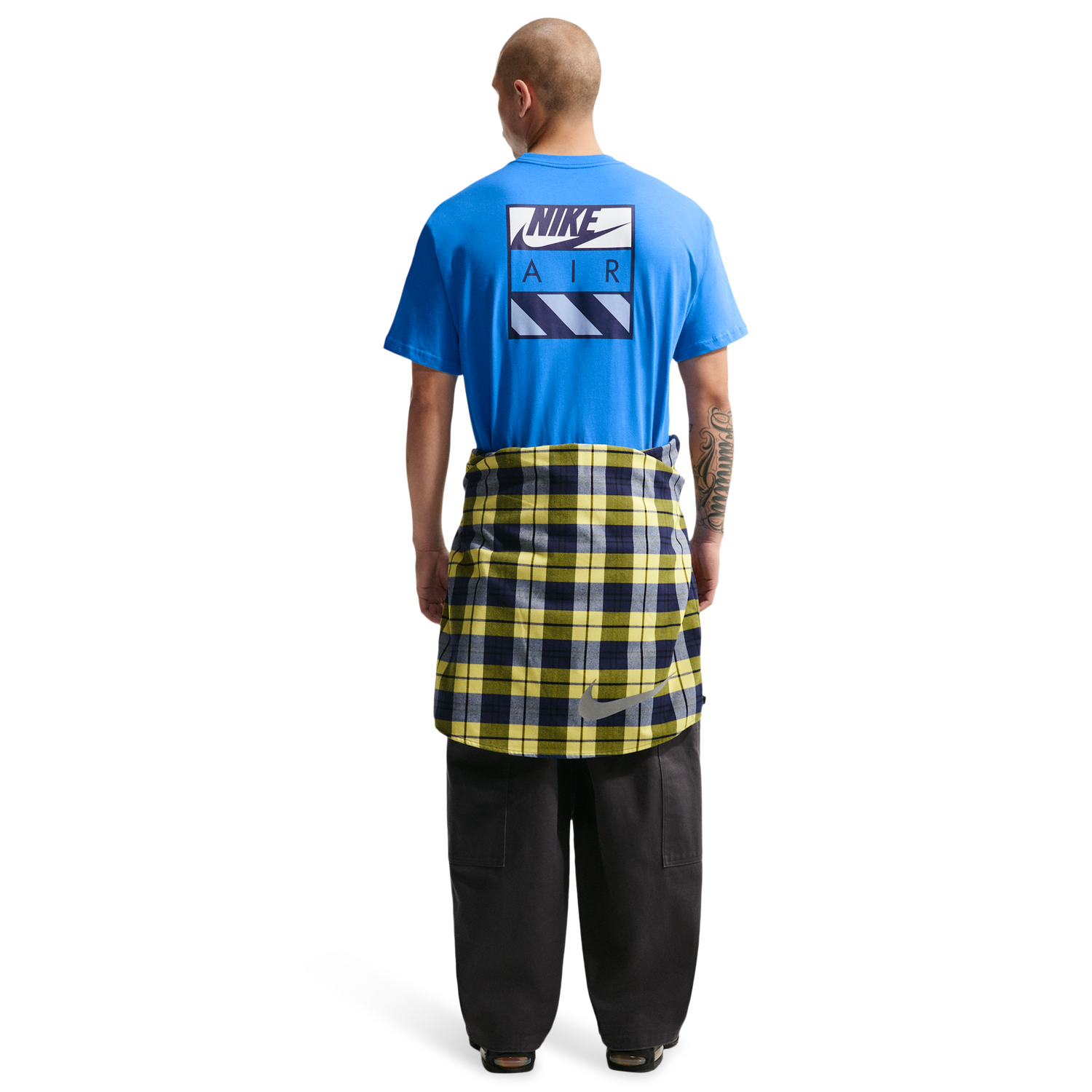 Nike NSW Air Box Loose Tee - Men's - Lt Photo Blue