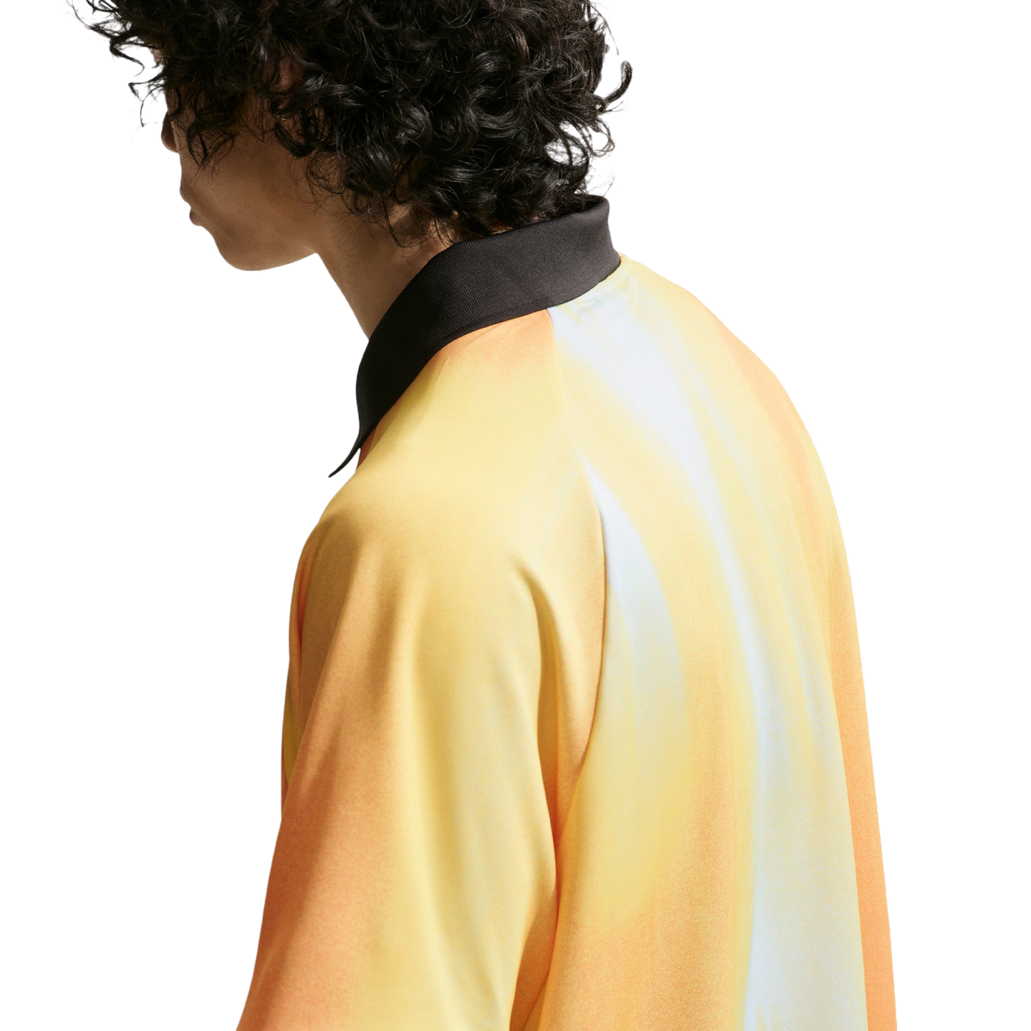Nike Dri-Fit Jacquard Jersey Top - Men's - Yellow/Black