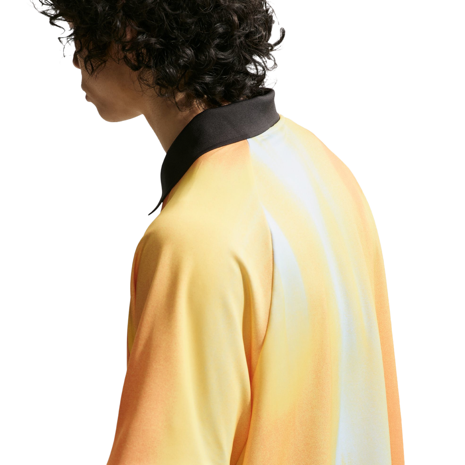 Nike Dri-Fit Jacquard Jersey Top - Men's - Yellow/Black