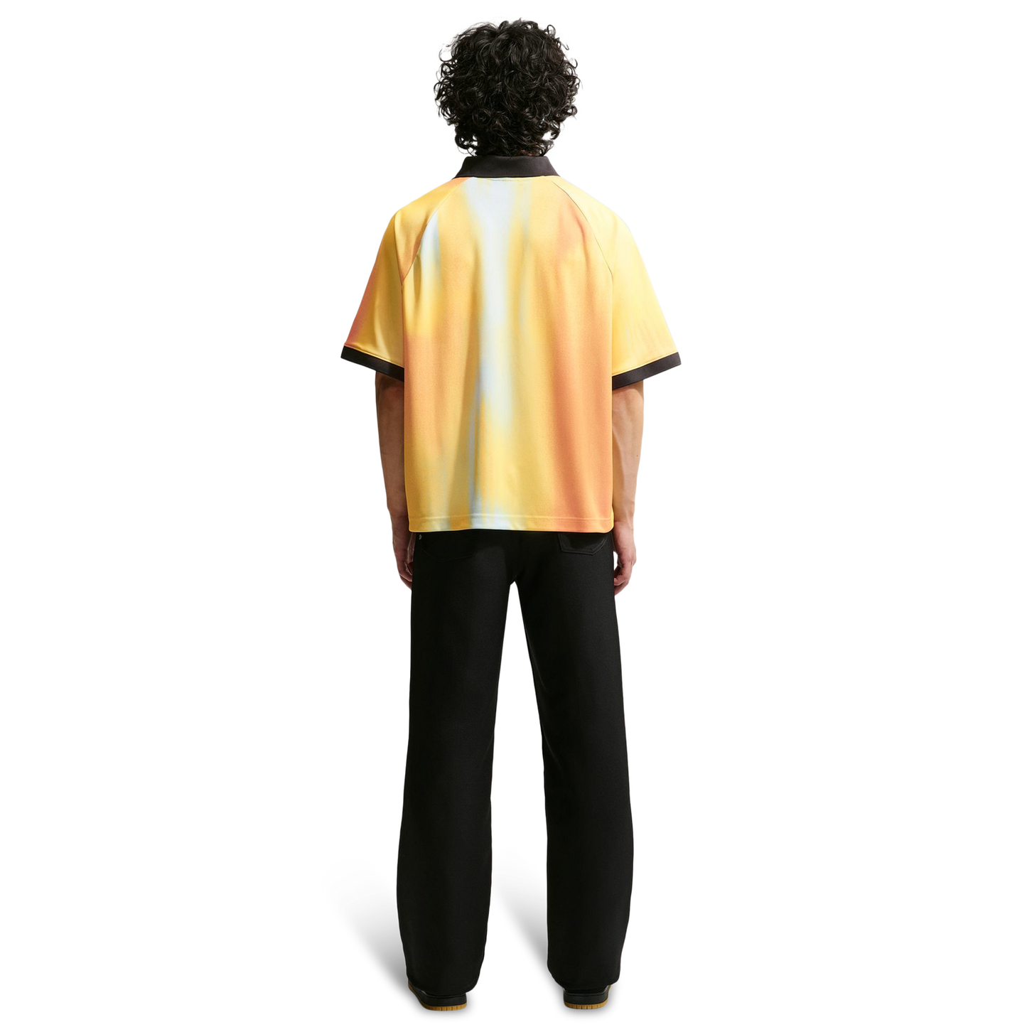 Nike Dri-Fit Jacquard Jersey Top - Men's - Yellow/Black