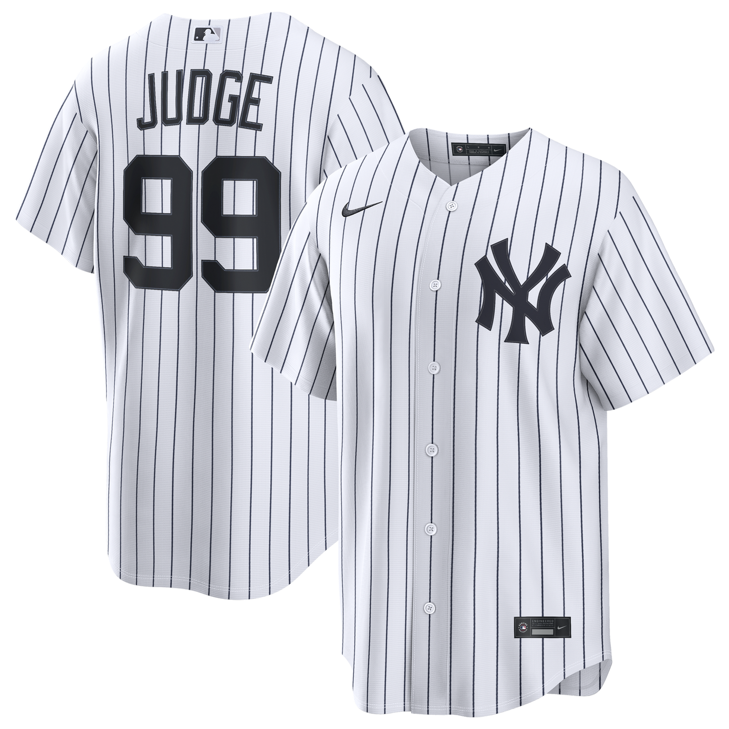 Nike MLB New York Yankees Home Replica Jersey - Men's - White