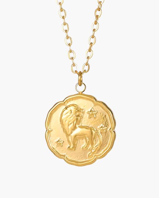 Zodiac Sign Necklace - Gold - foto 9