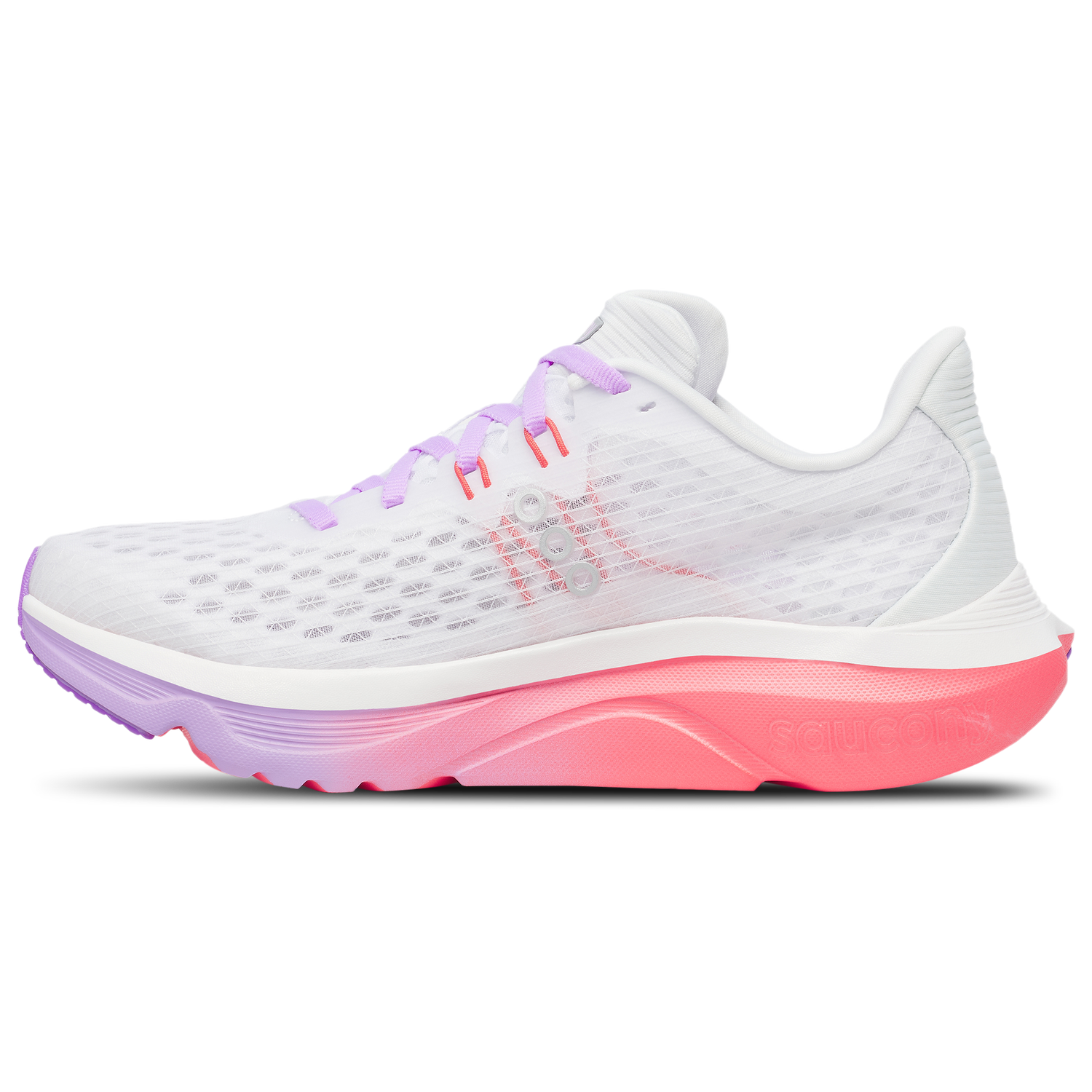 Saucony Kinvara 16 - Women's - White/Crocus