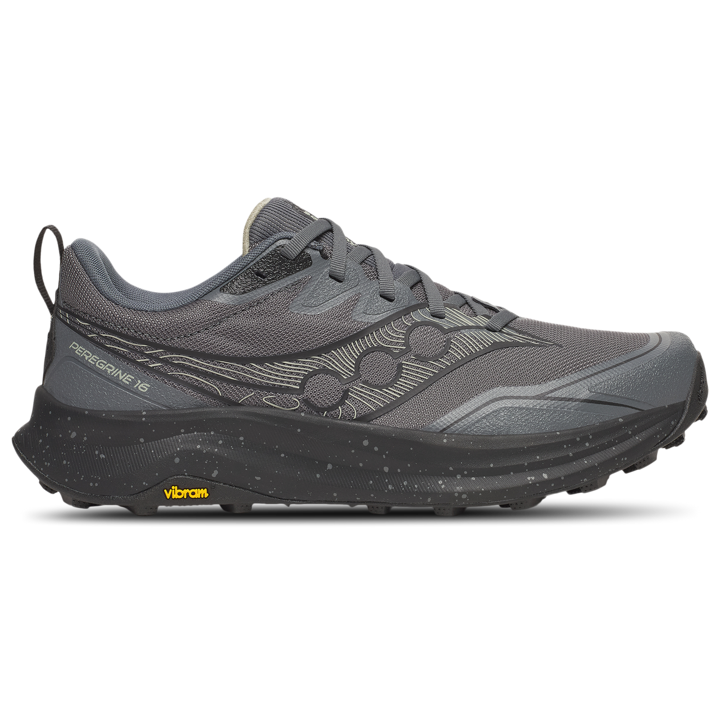 Saucony PEREGRINE 16 - Men's - Dark Grey