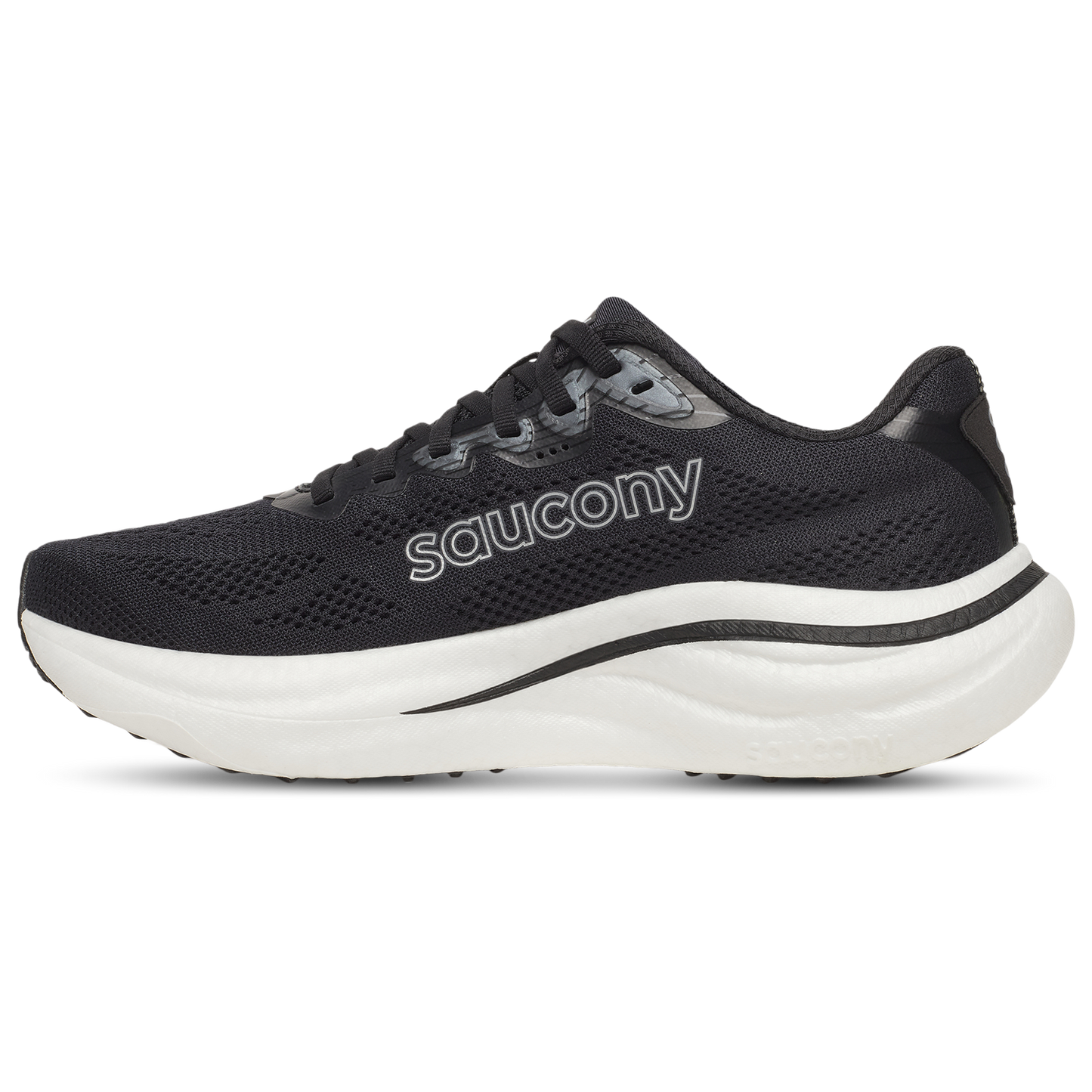 Saucony Ride 19 - Women's - Black/Silver