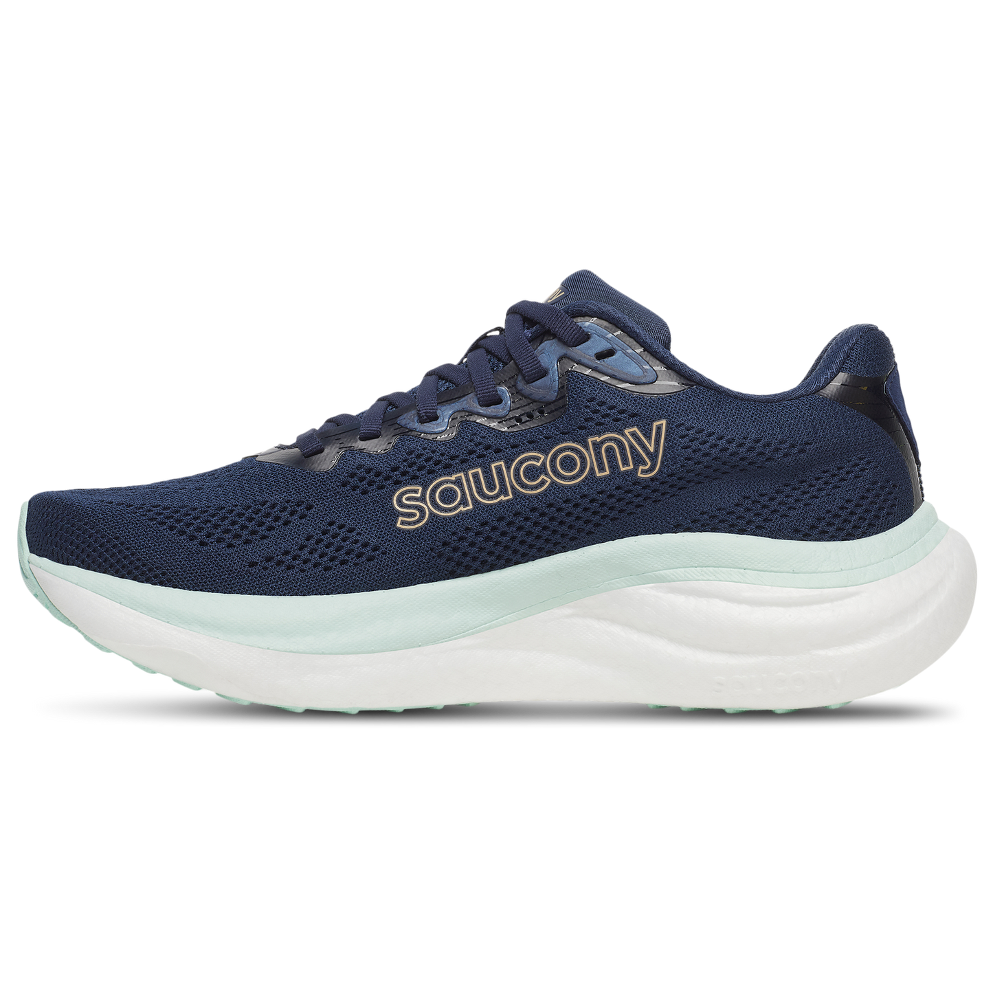Saucony Ride 19 - Women's - Navy/Aqua