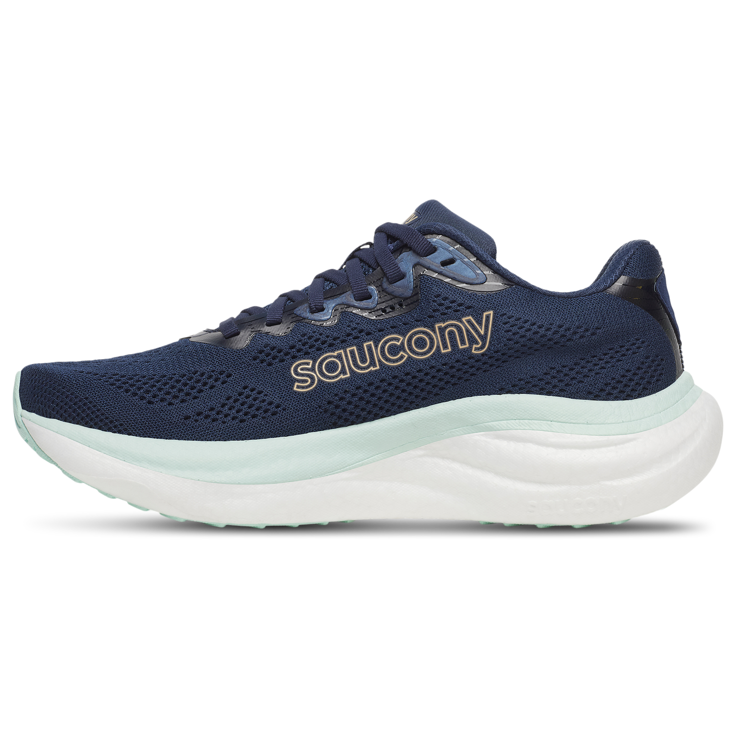 Saucony Ride 19 - Women's - Navy/Aqua