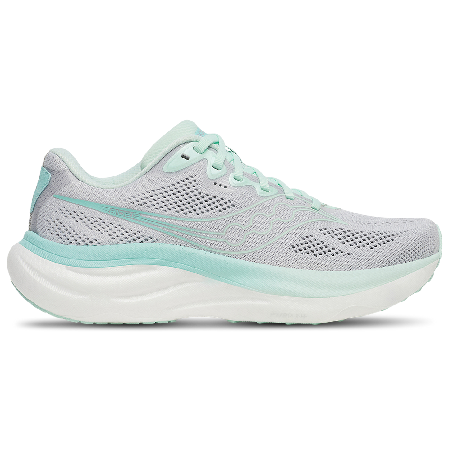 Saucony Ride 19 - Women's - Cloud/Aqua