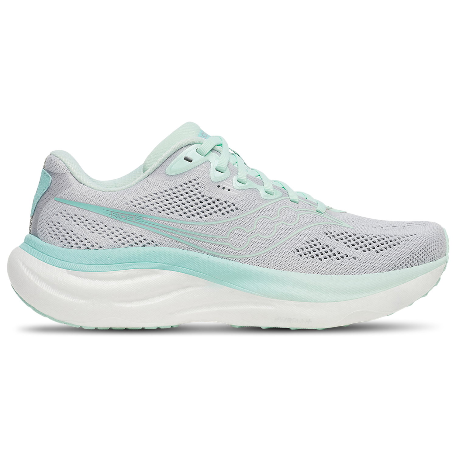 Saucony Ride 19 - Women's - Cloud/Aqua