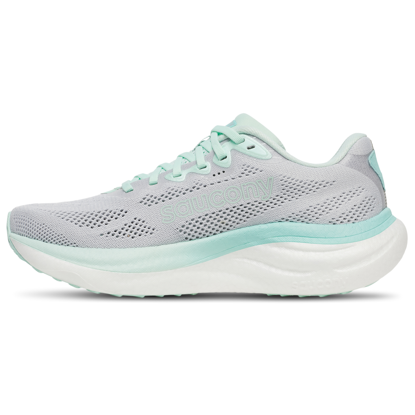 Saucony Ride 19 - Women's - Cloud/Aqua