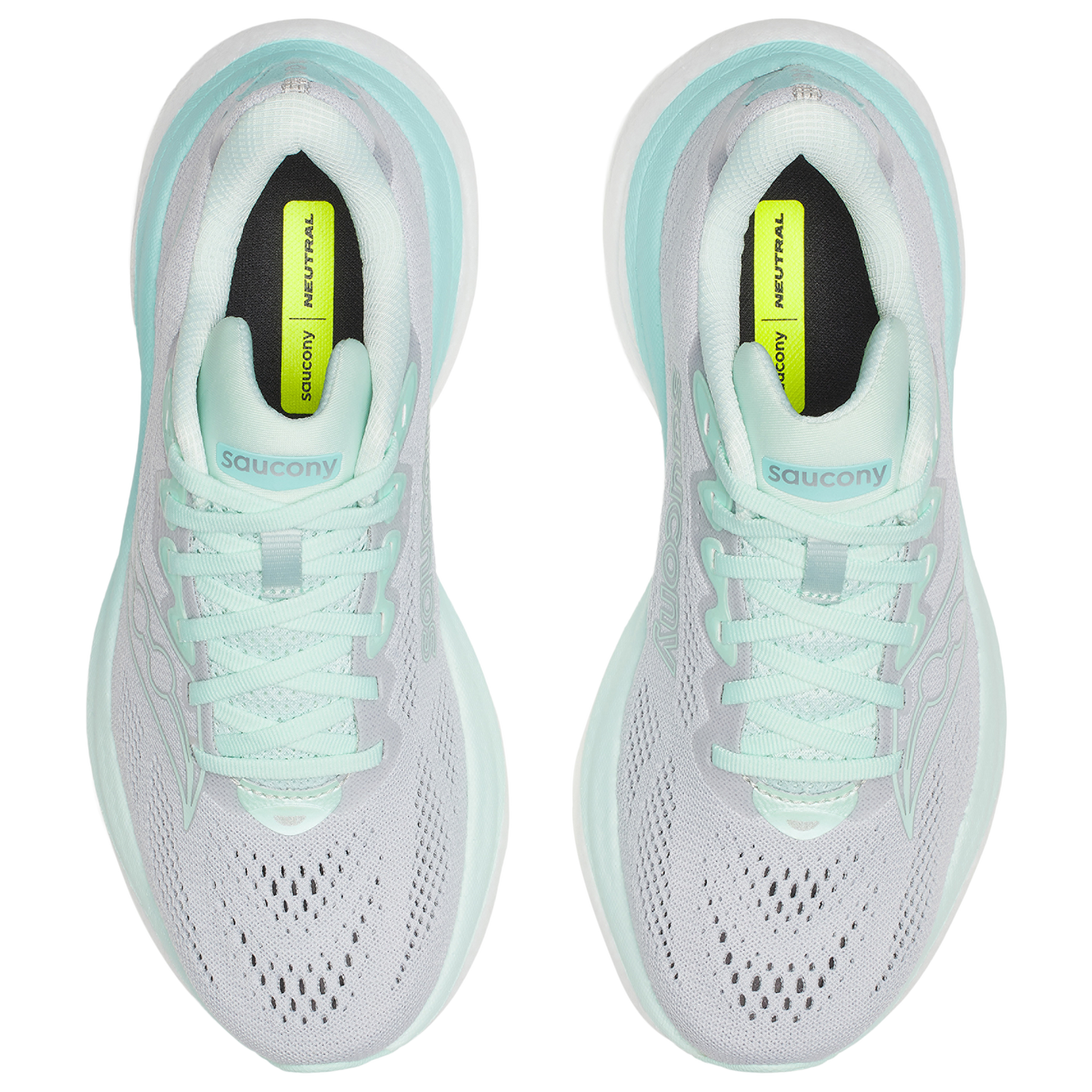 Saucony Ride 19 - Women's - Cloud/Aqua