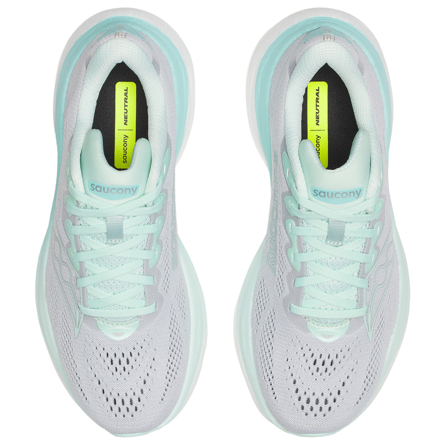 Saucony Ride 19 - Women's - Cloud/Aqua