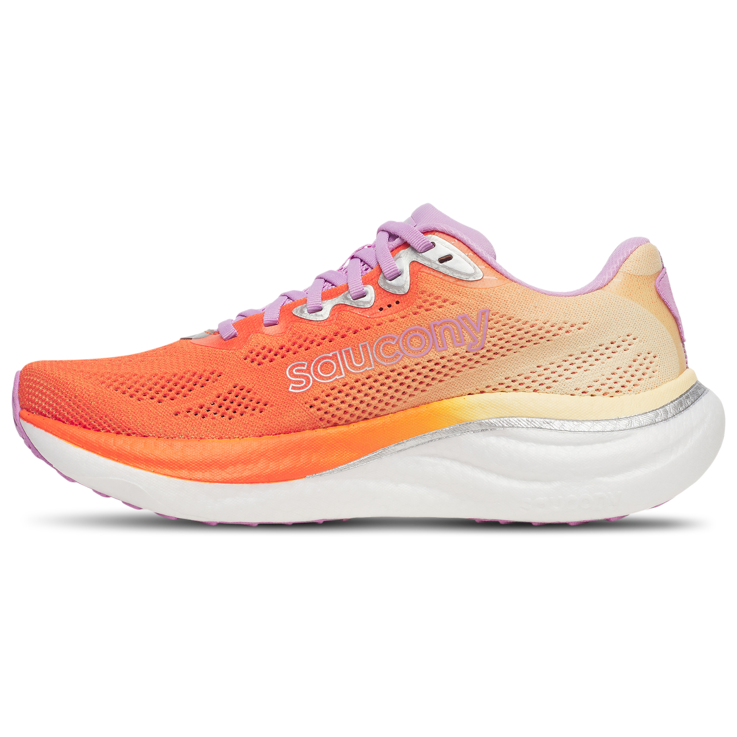 Saucony Ride 19 - Women's - Fire/Orchid