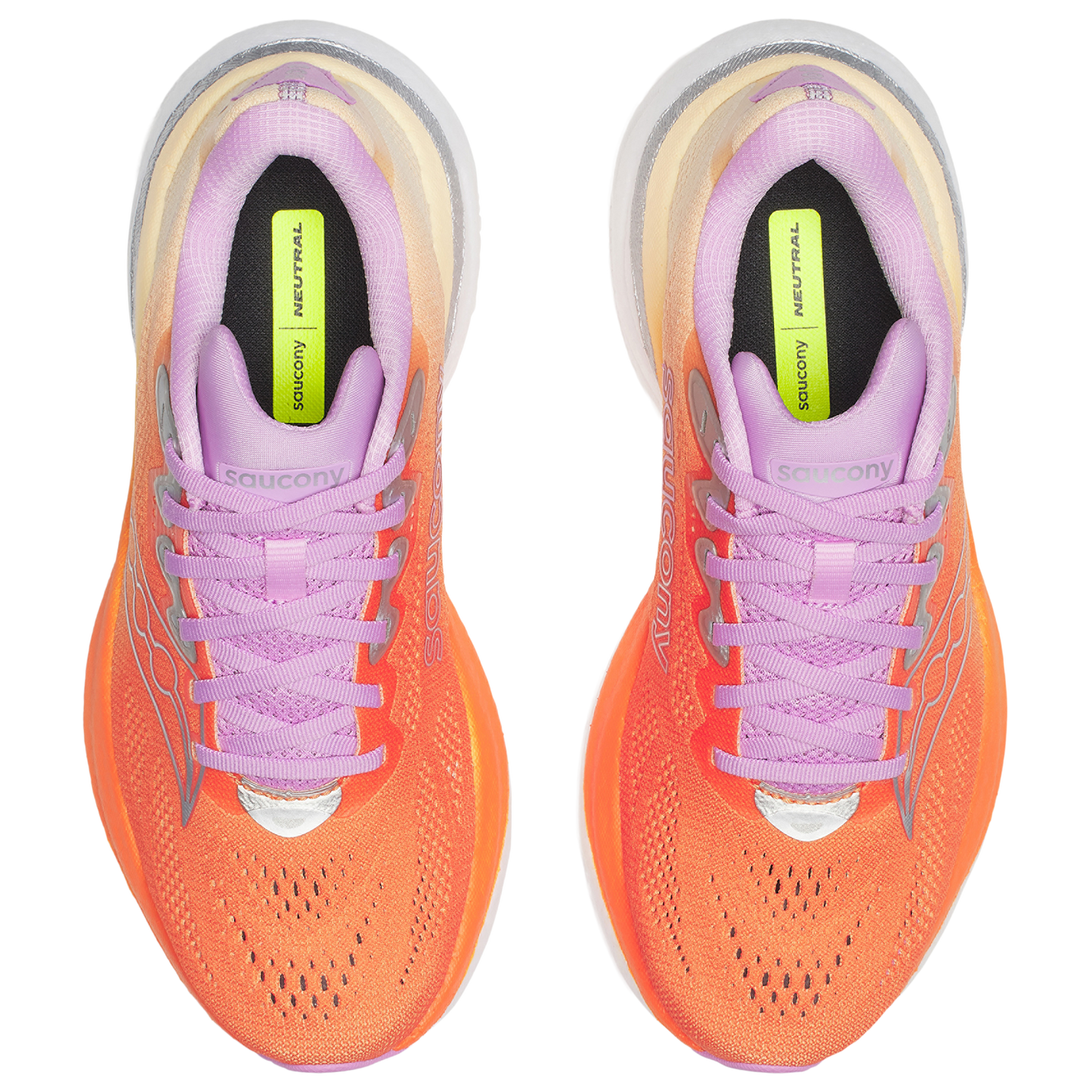 Saucony Ride 19 - Women's - Fire/Orchid