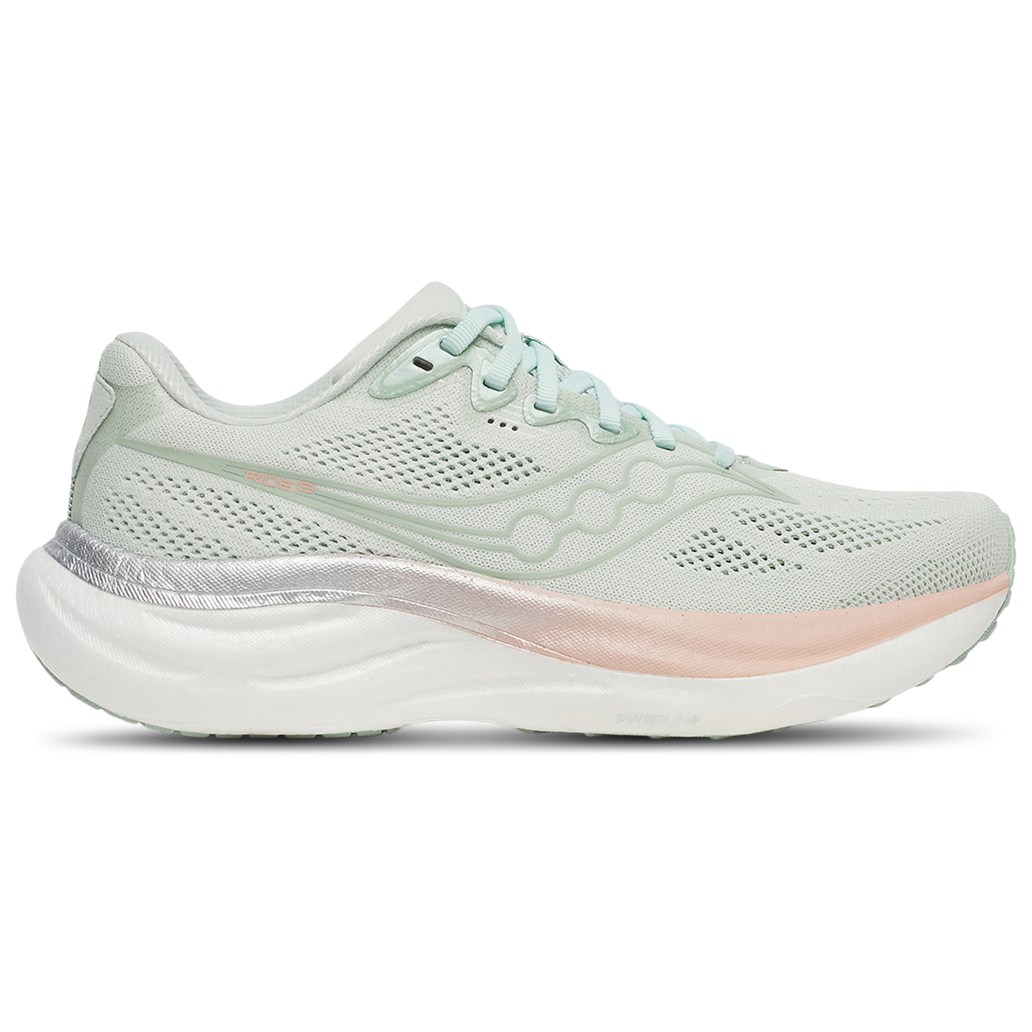 Saucony Ride 19 - Women's - Mist/Cameo