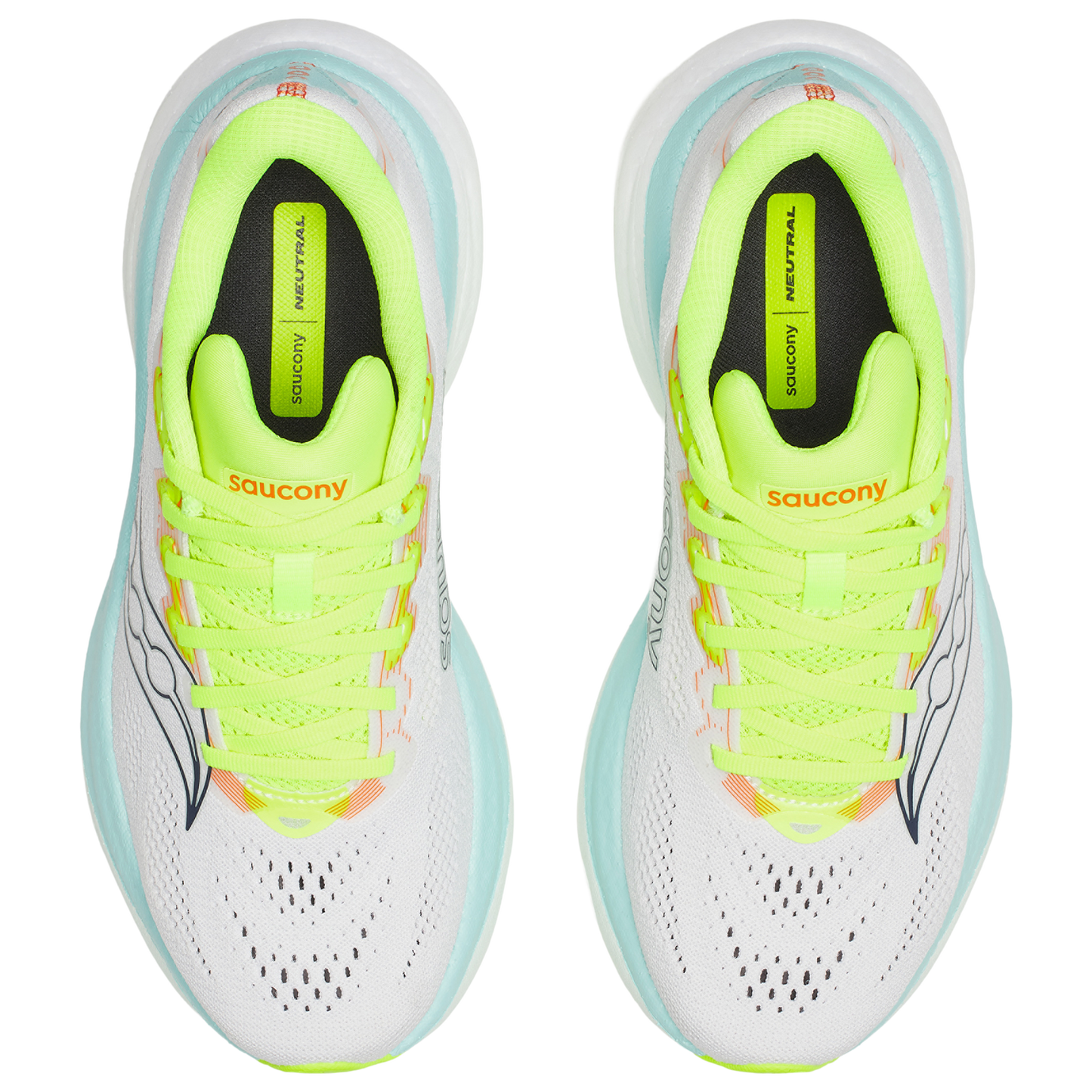 Saucony Ride 19 - Women's - White/Splash