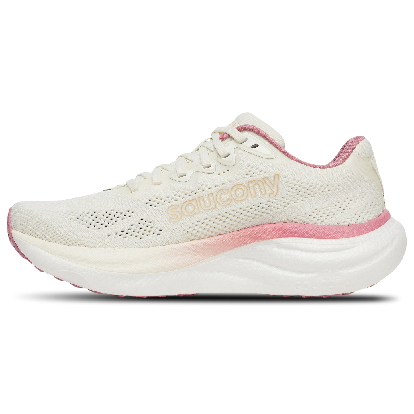 Saucony Ride 19 - Women's - Mauve/Vanilla