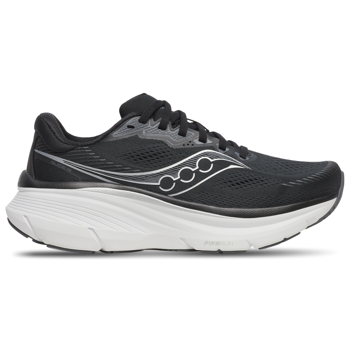 Saucony Guide 19 - Women's - Black/Silver
