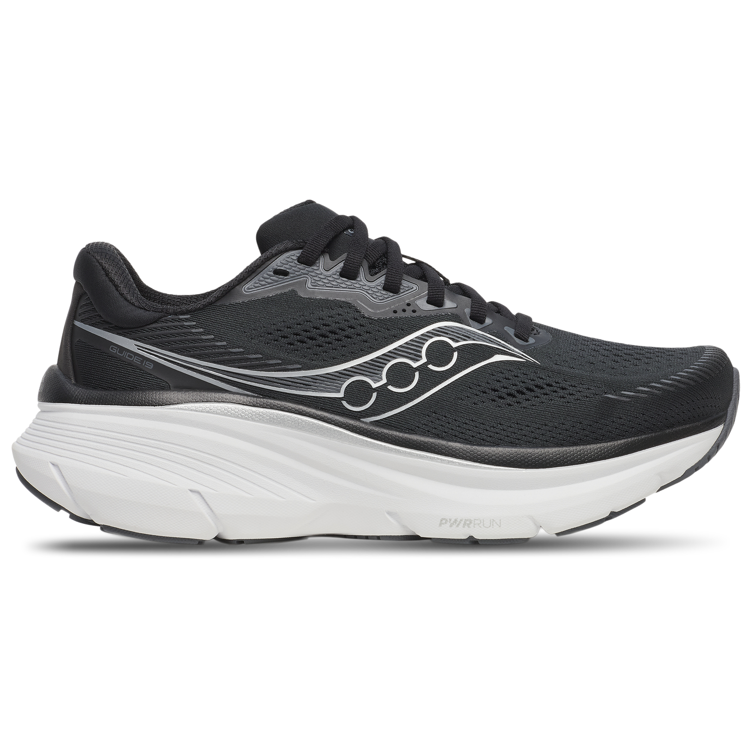 Saucony Guide 19 - Women's - Black/Silver
