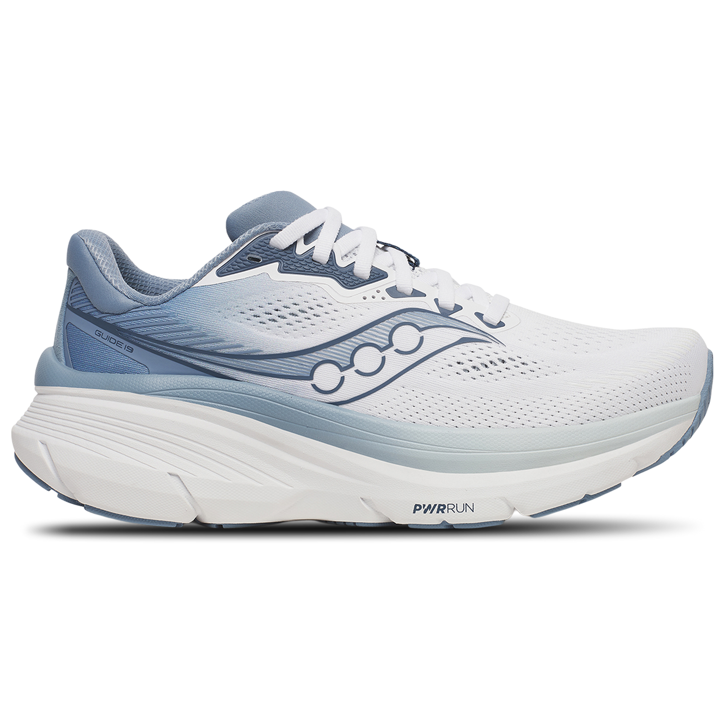 Saucony Guide 19 - Women's - White/Storm