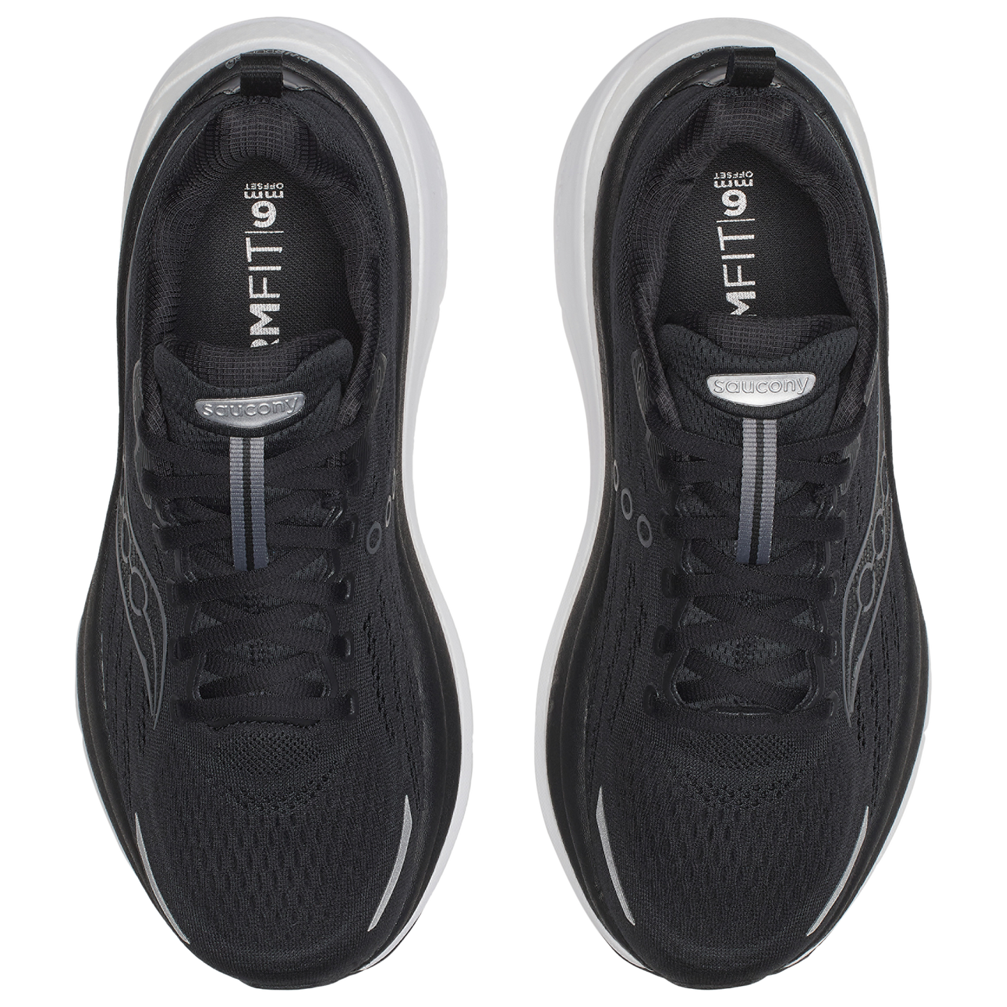 Saucony Hurricane 25 - Men's - White/Black