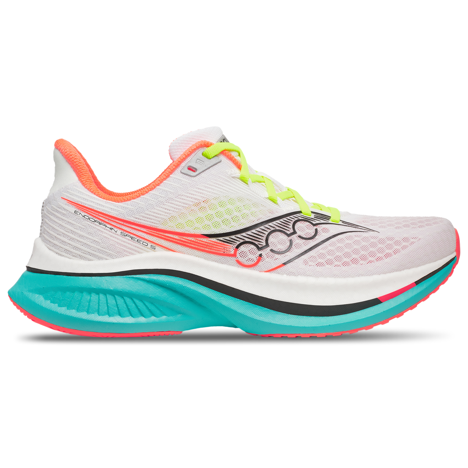 Saucony Endorphin Speed 5 - Men's - White/Green/Red