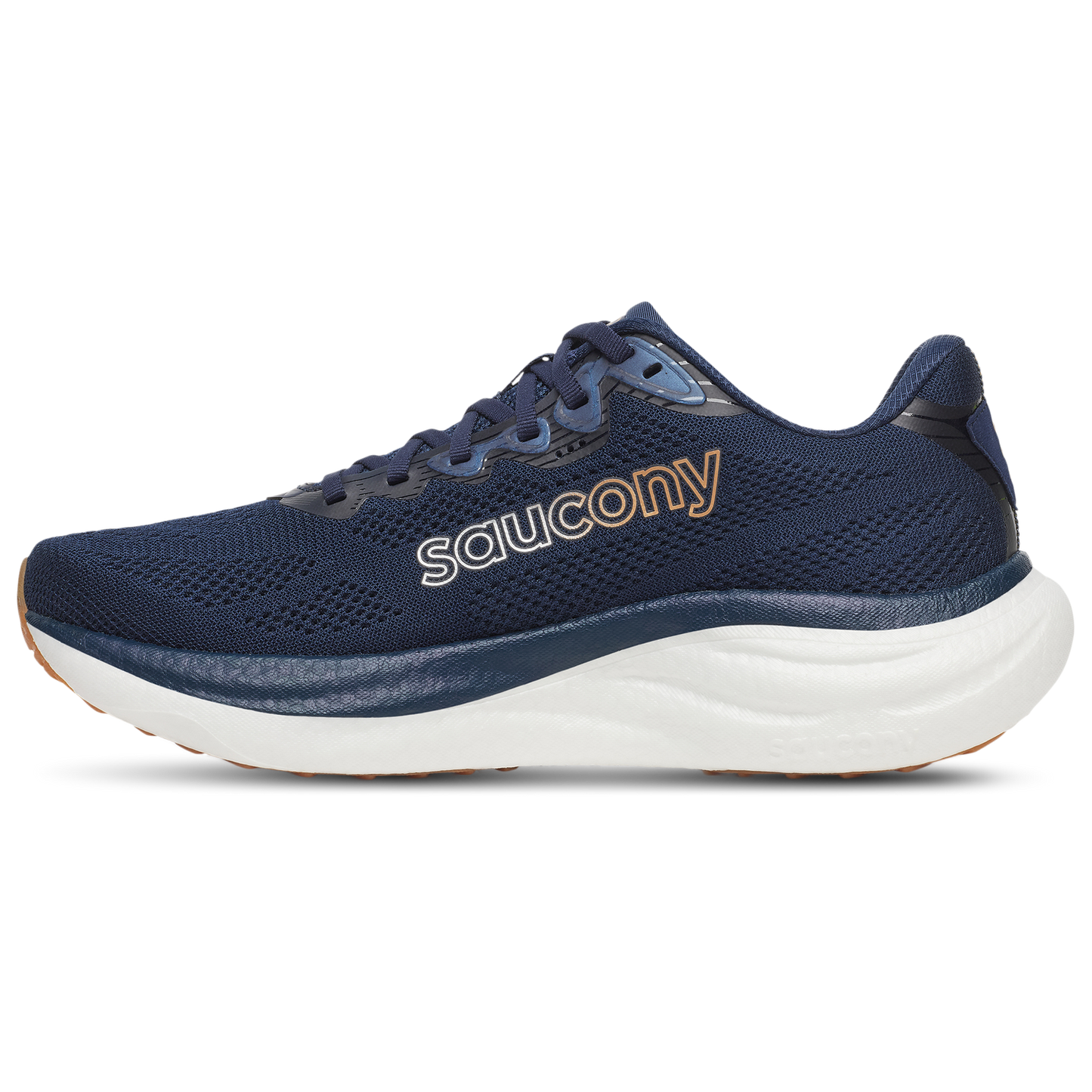 Saucony Ride 19 - Men's - Navy/Gum