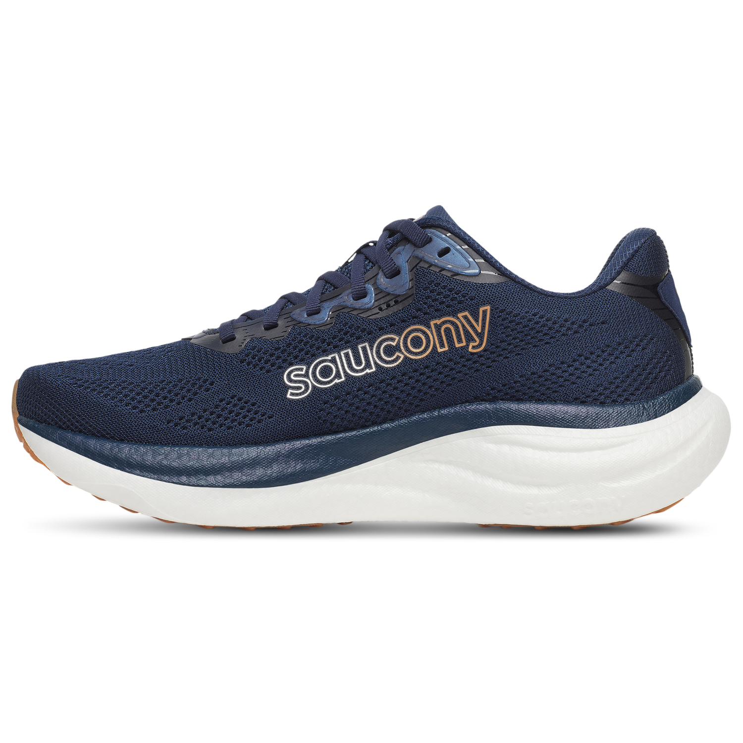Saucony Ride 19 - Men's - Navy/Gum