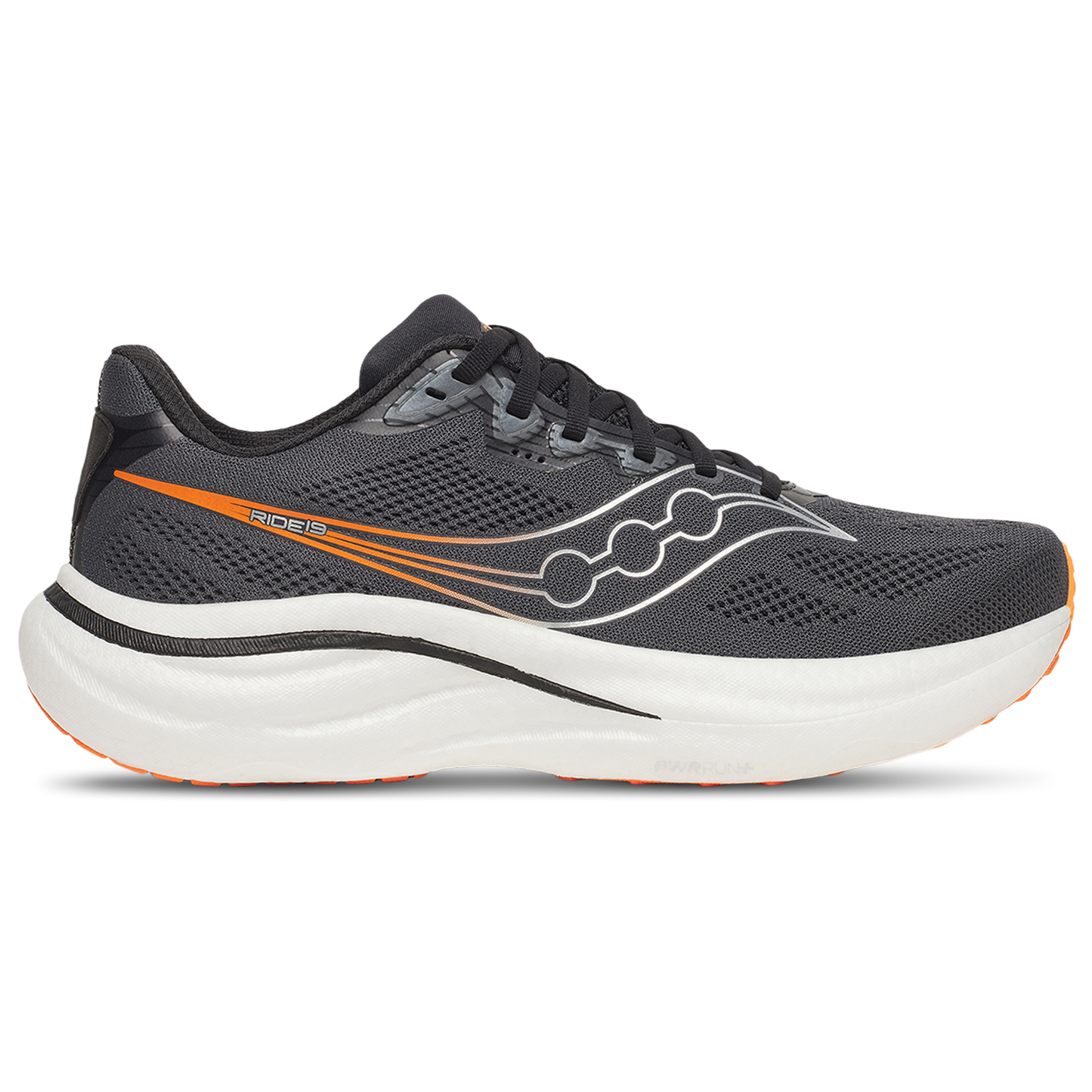 Saucony Ride 19 - Men's - Shadow/Black